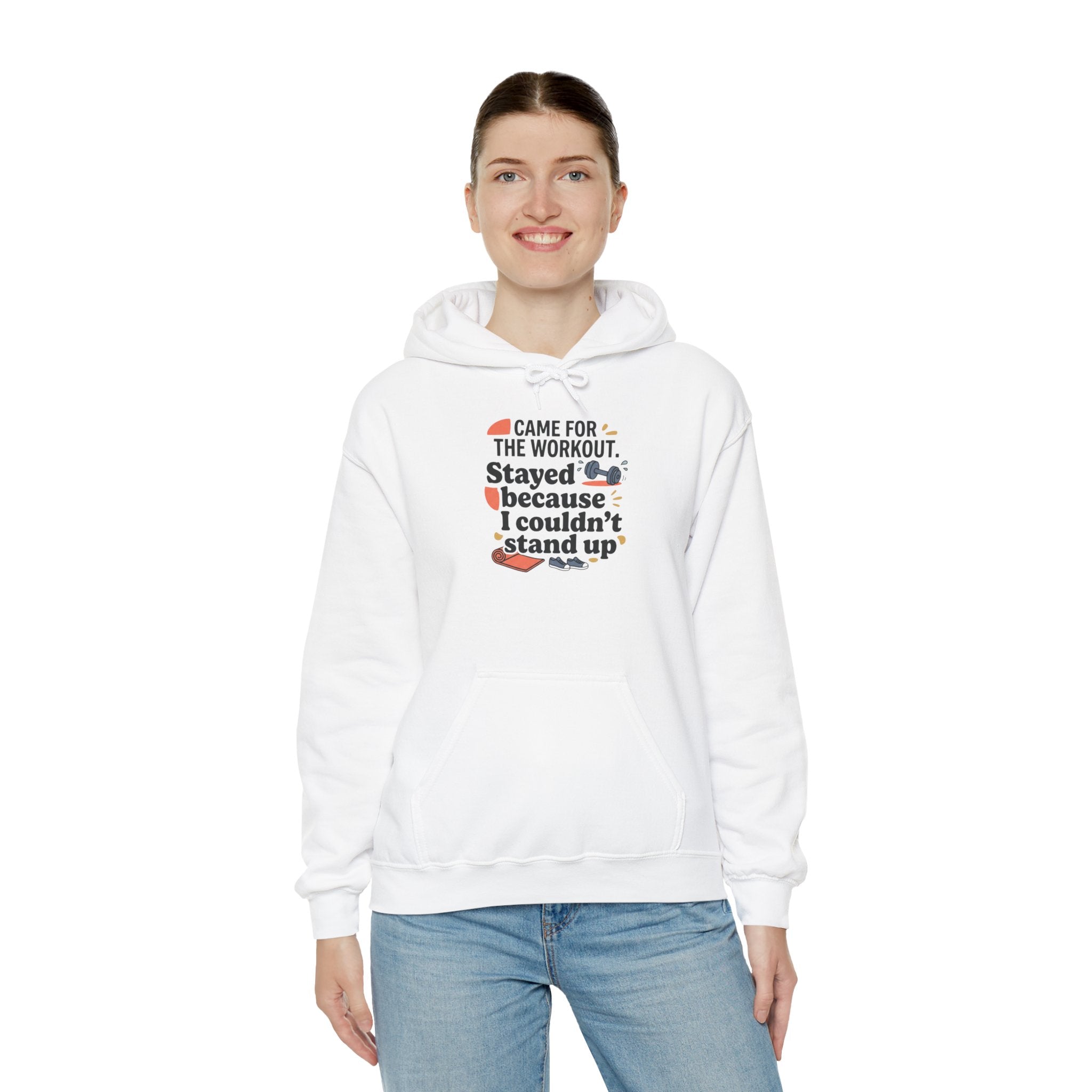 Came for the Workout Unisex Heavy Blend™ Hooded Sweatshirt