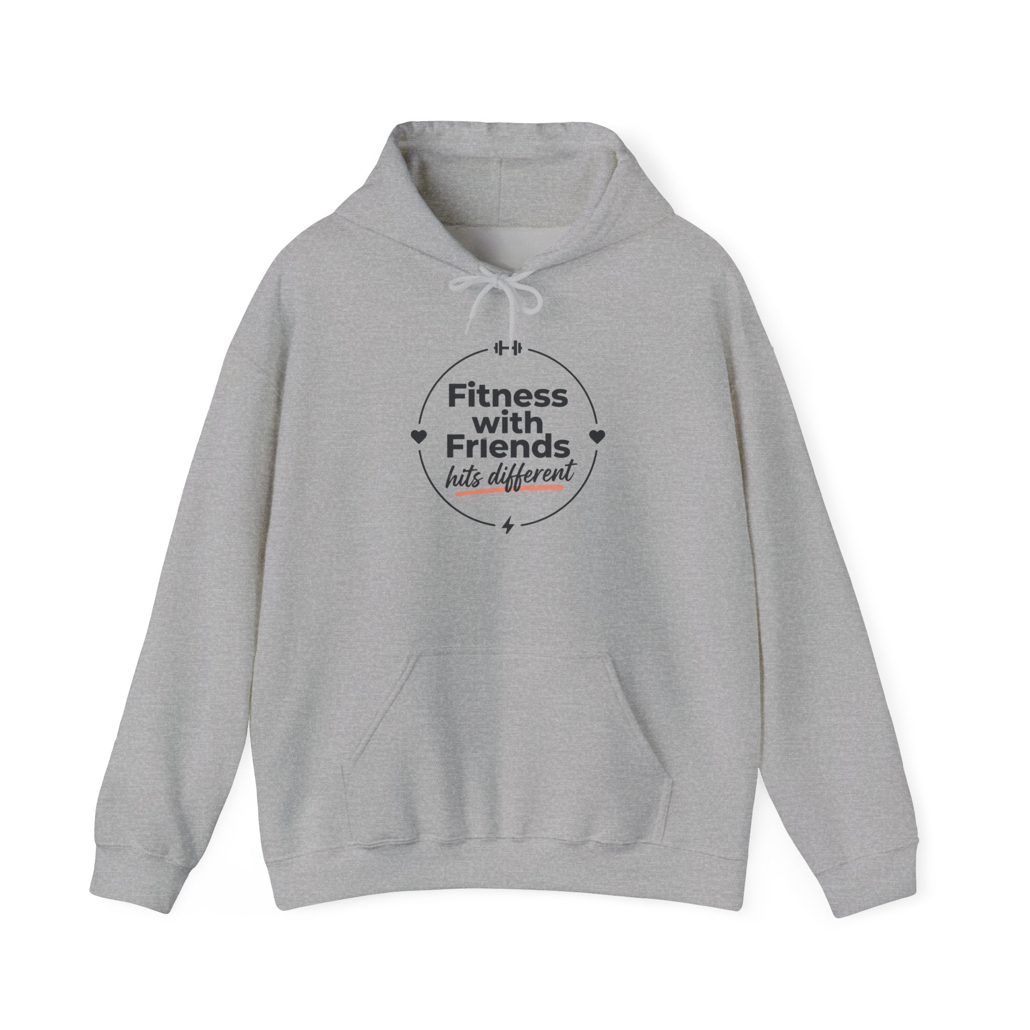 Fitness with Friends Unisex Heavy Blend™ Hooded Sweatshirt