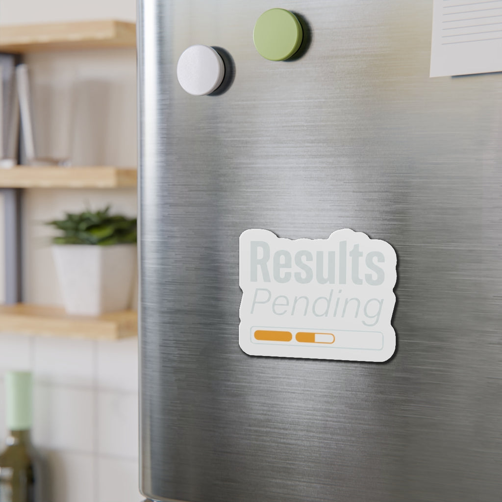 Results Pending Die-Cut Magnets