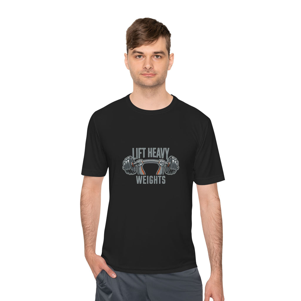 Lift Heavy Weights Unisex Moisture Wicking Tee