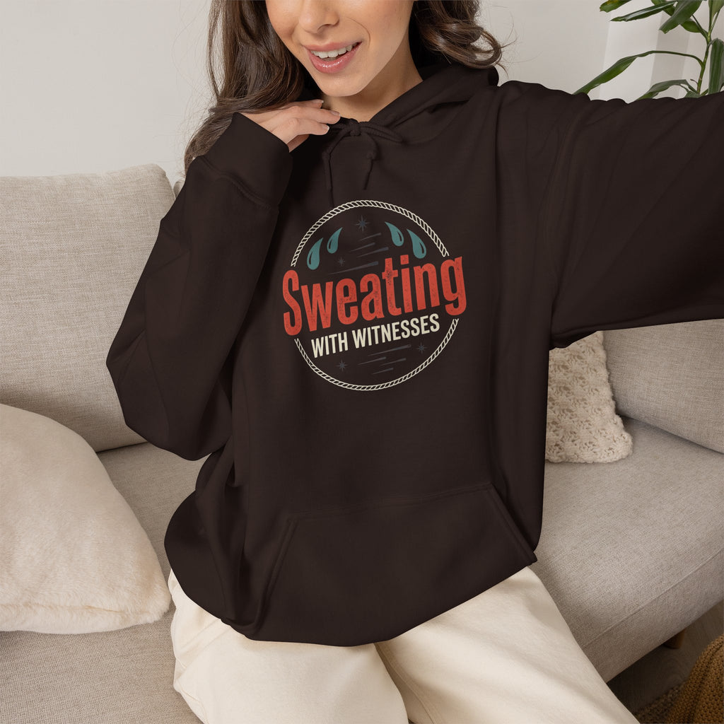 Sweating with Witnesses Unisex Heavy Blend™ Hooded Sweatshirt