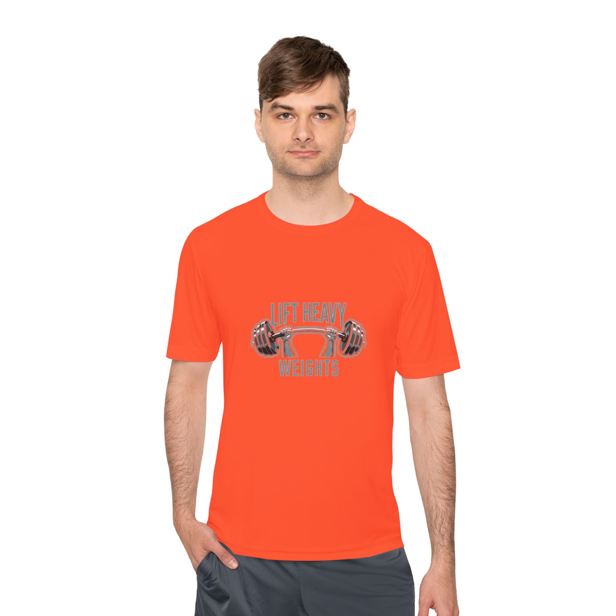 Lift Heavy Weights Unisex Moisture Wicking Tee