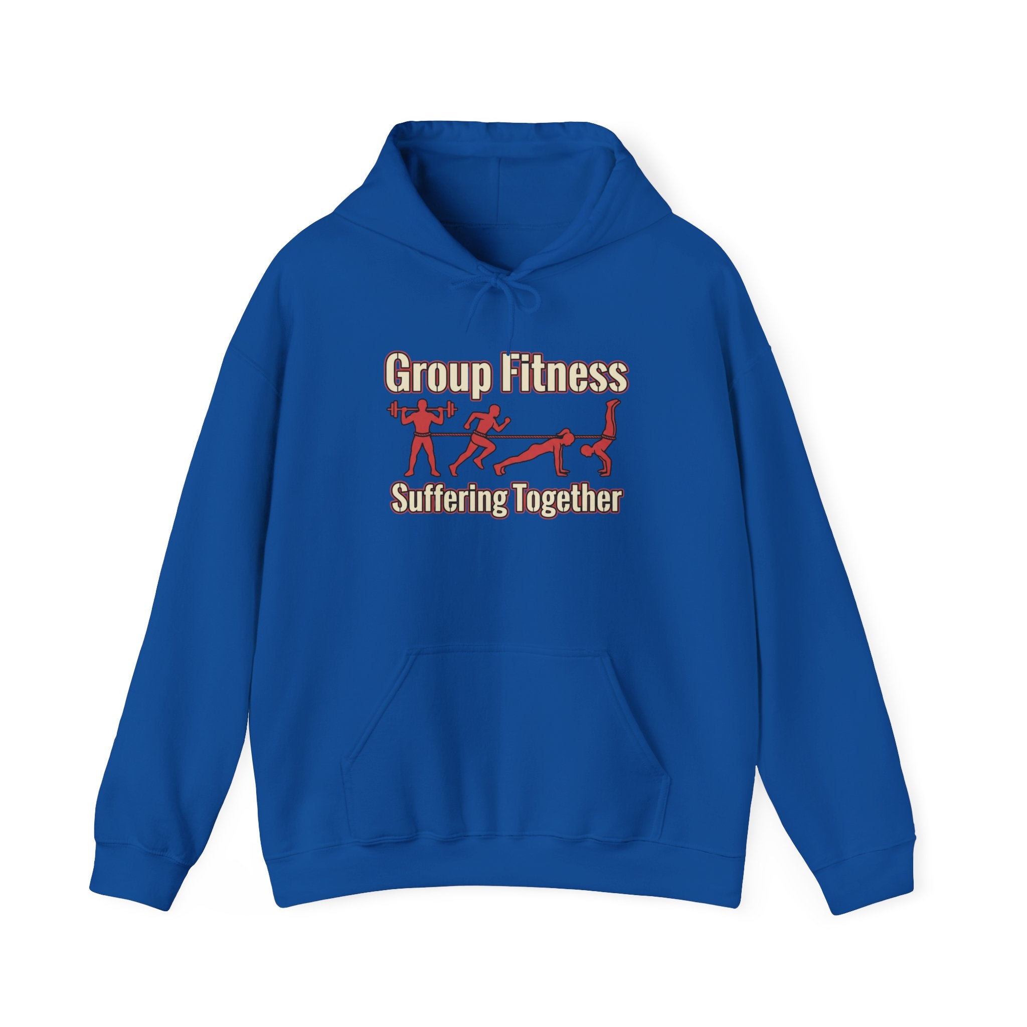Group Fitness Suffering Together Unisex Heavy Blend™ Hooded Sweatshirt