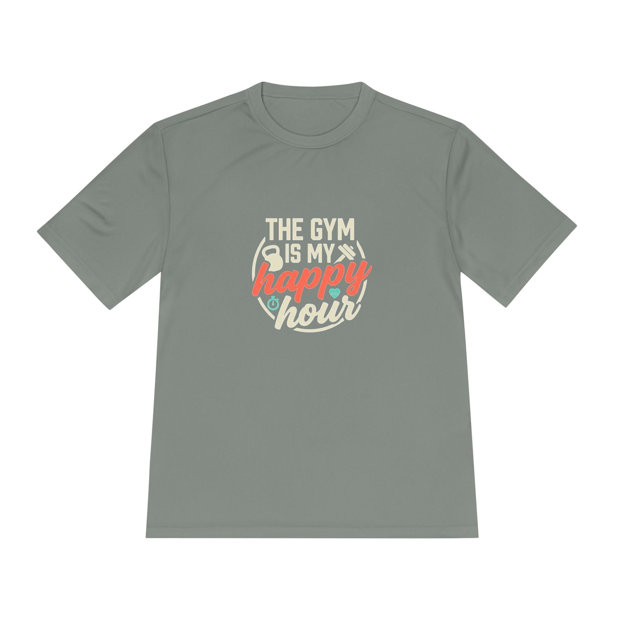 The Gym is My Happy Hour Unisex Moisture Wicking Tee