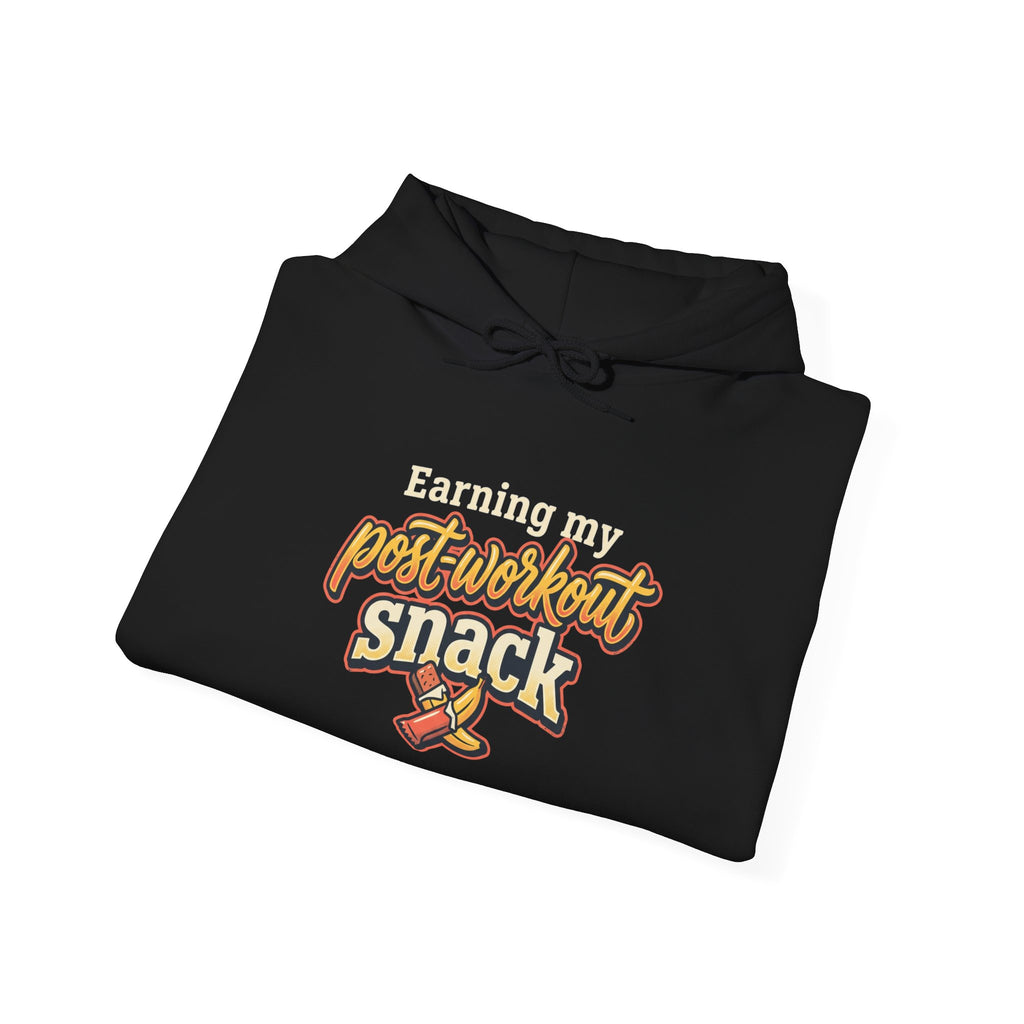 Earning My Post-Workout Snack Unisex Heavy Blend™ Hooded Sweatshirt