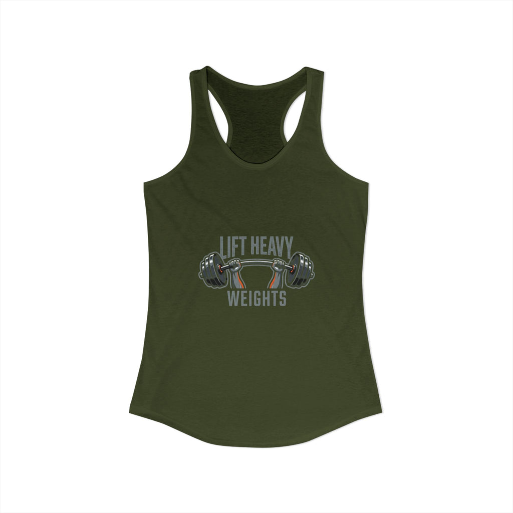 Lift Heavy Weights Women's Ideal Racerback Tank