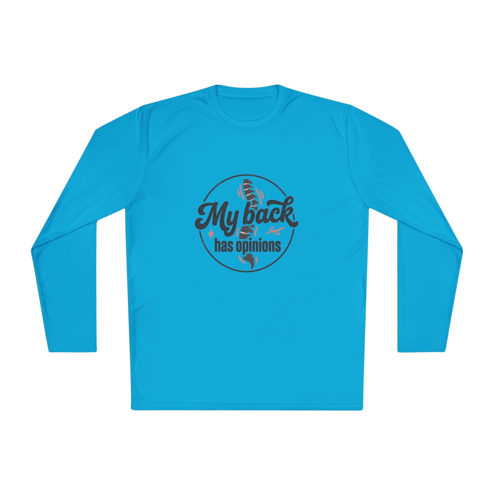 My Back Has Opinions Unisex Lightweight Long Sleeve Tee