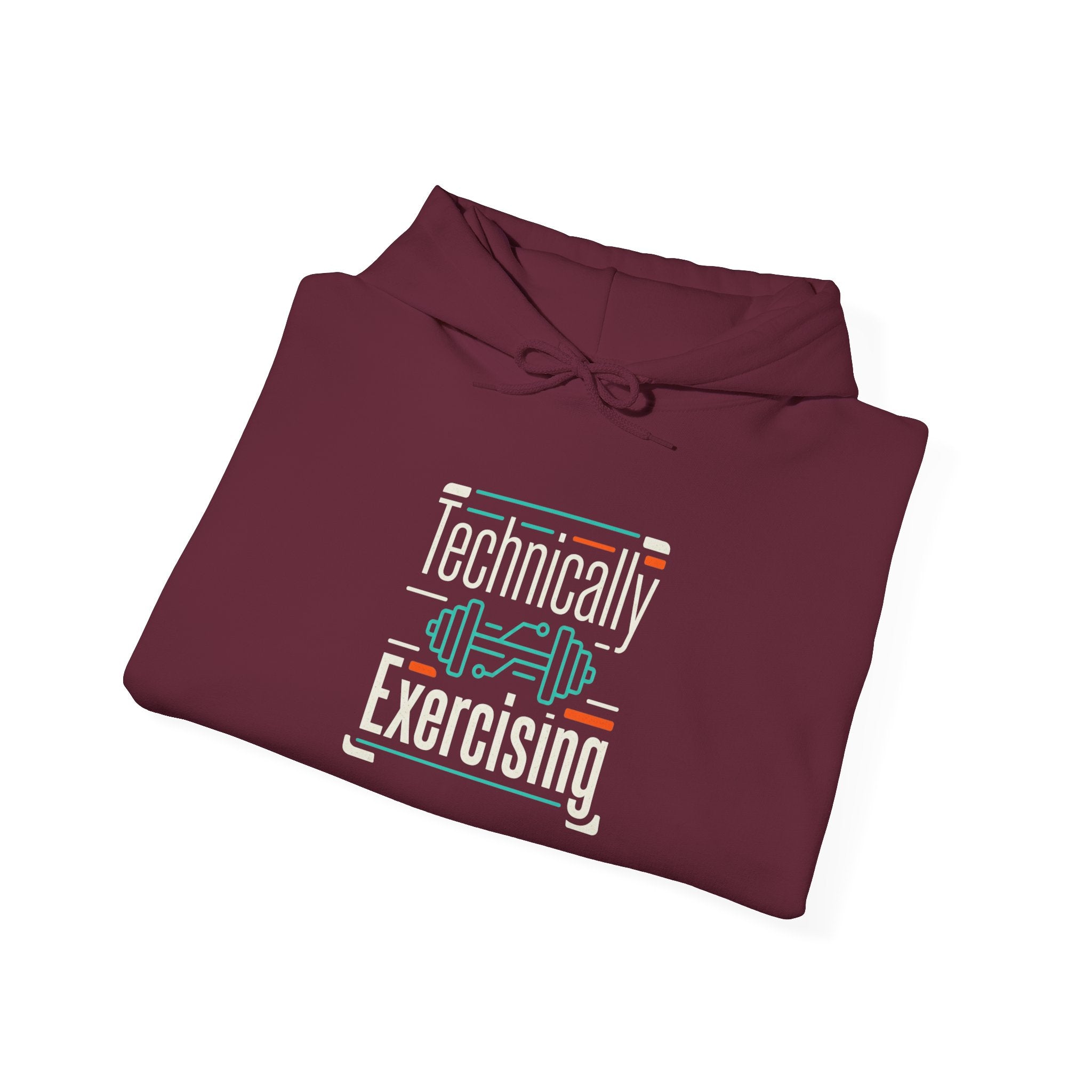 Technically Exercising Unisex Heavy Blend™ Hooded Sweatshirt
