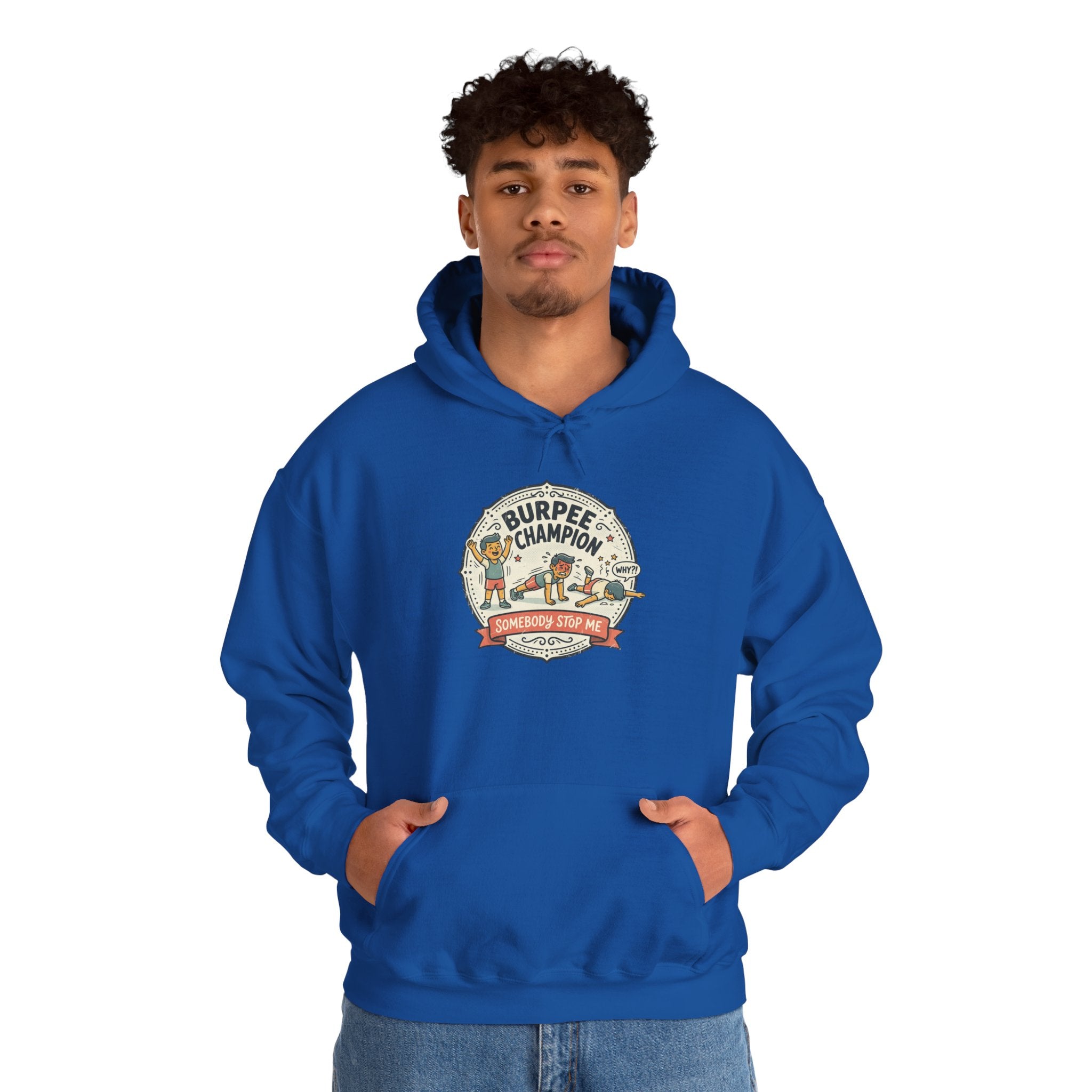Burpee Champion Unisex Heavy Blend™ Hooded Sweatshirt