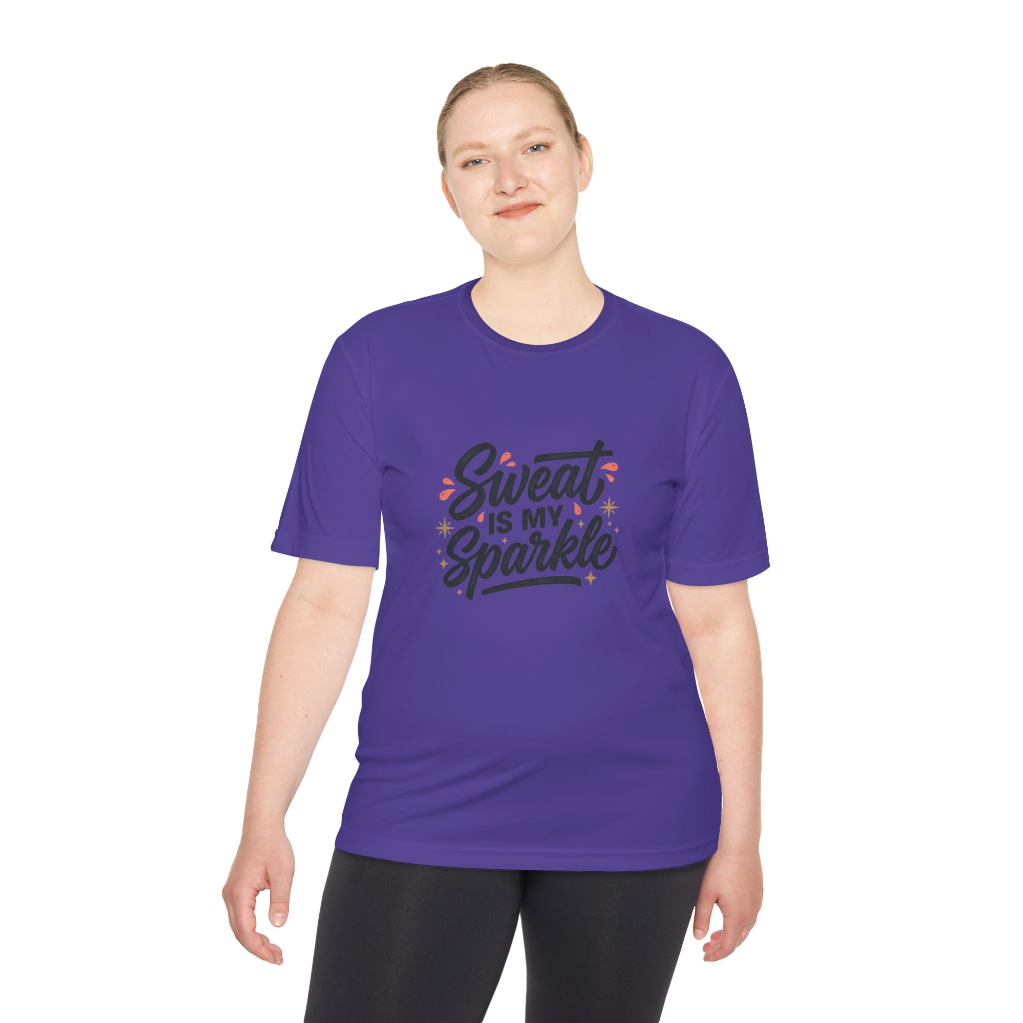 Sweat is My Sparkle Unisex Moisture Wicking Tee