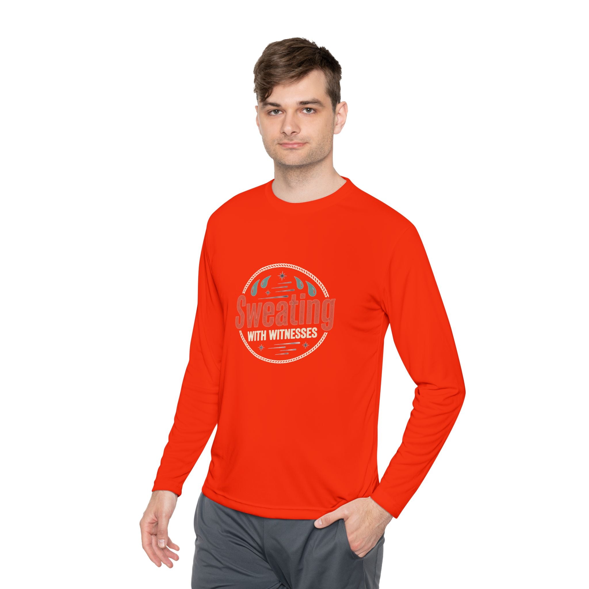Sweating with Witnesses Unisex Lightweight Long Sleeve Tee