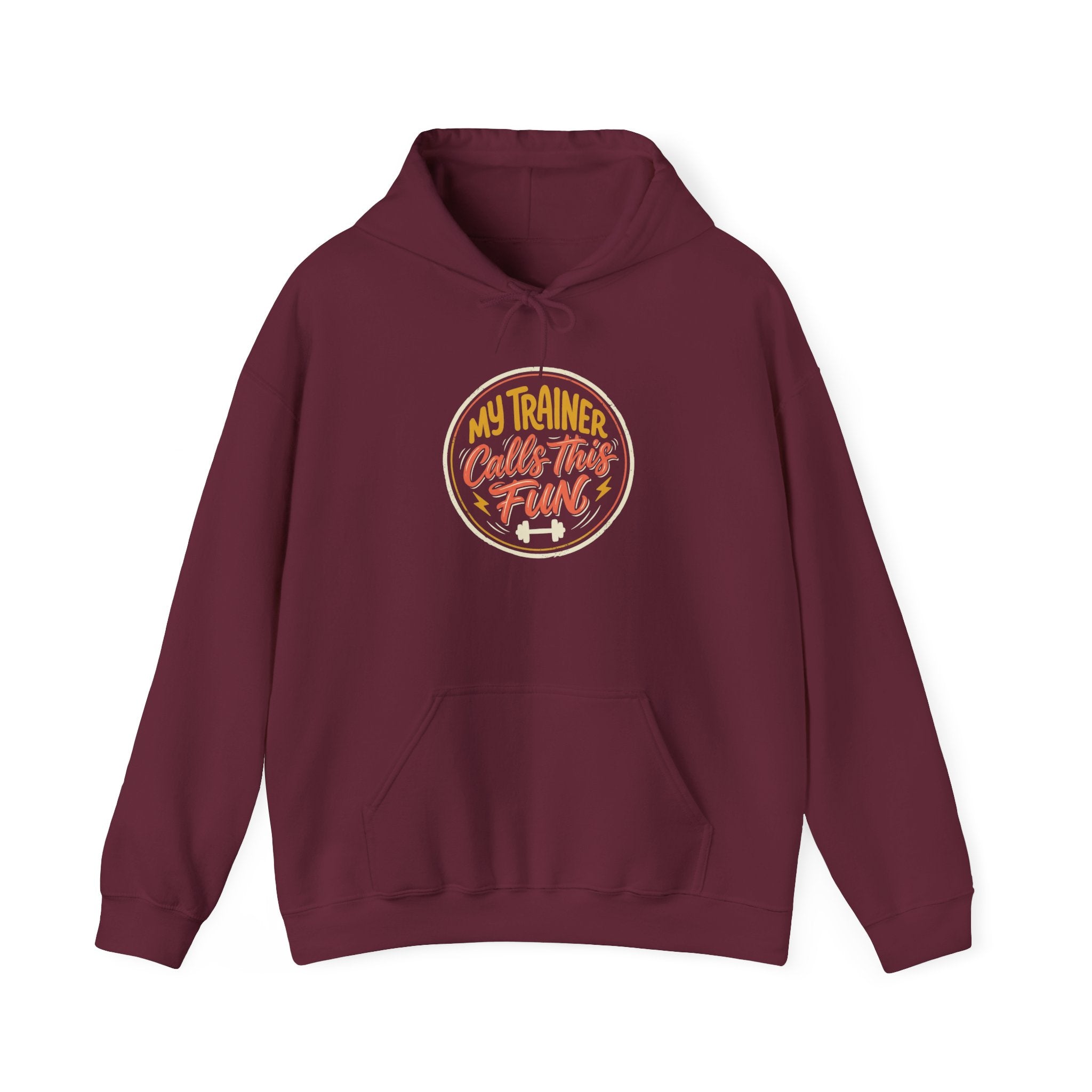 My Trainer Calls This Fun Unisex Heavy Blend™ Hooded Sweatshirt