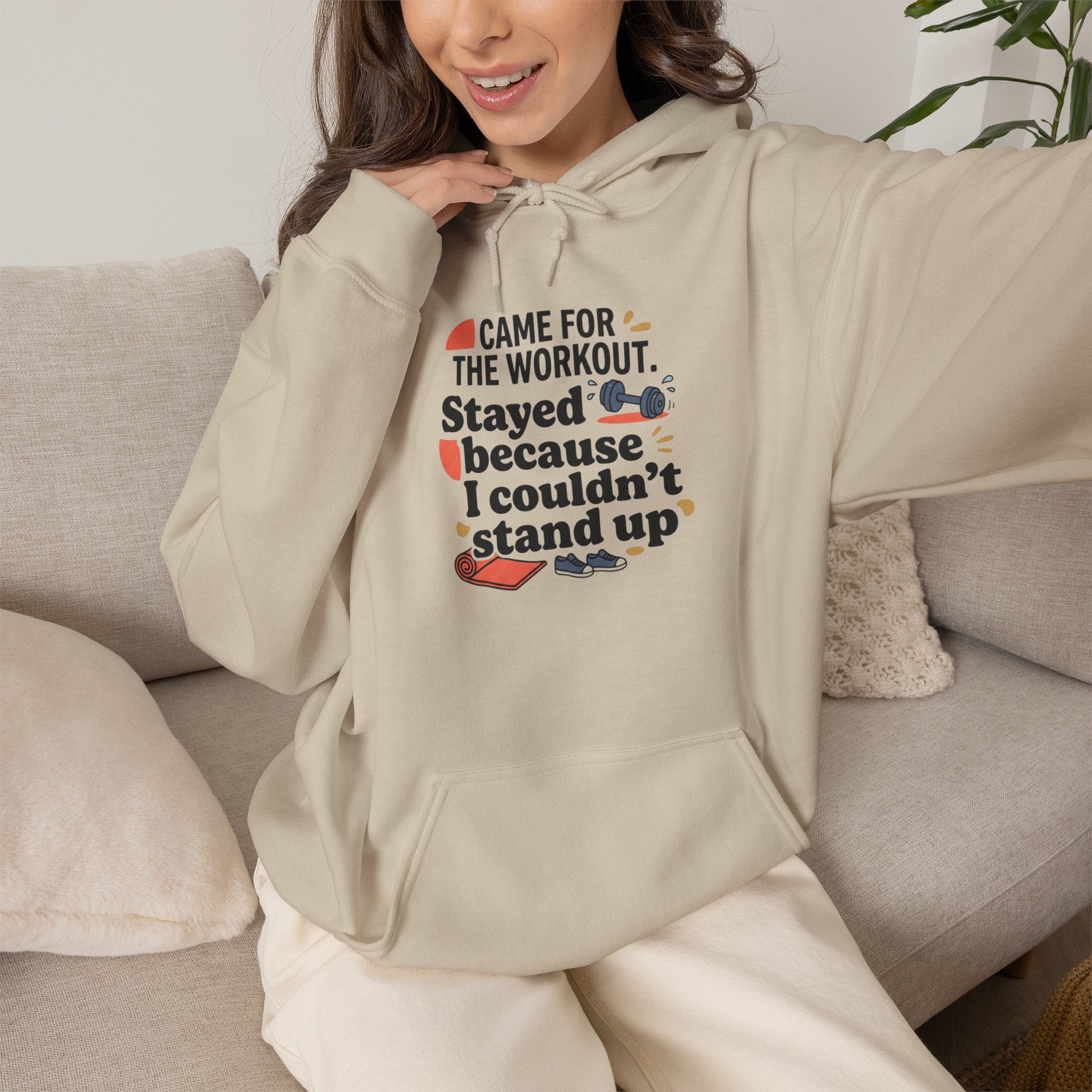 Came for the Workout Unisex Heavy Blend™ Hooded Sweatshirt