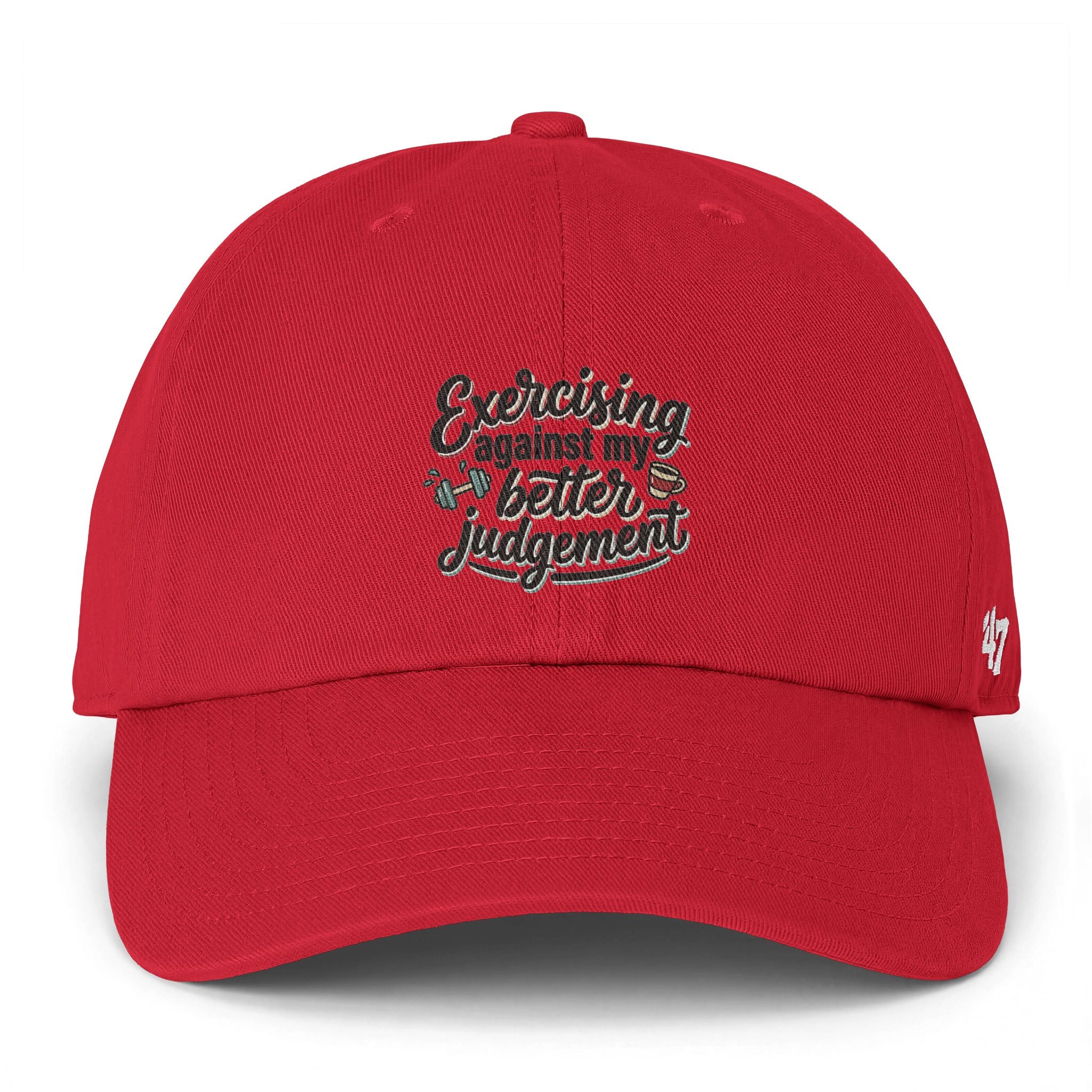 Exercising Against My Better Judgement Clean Up Cap