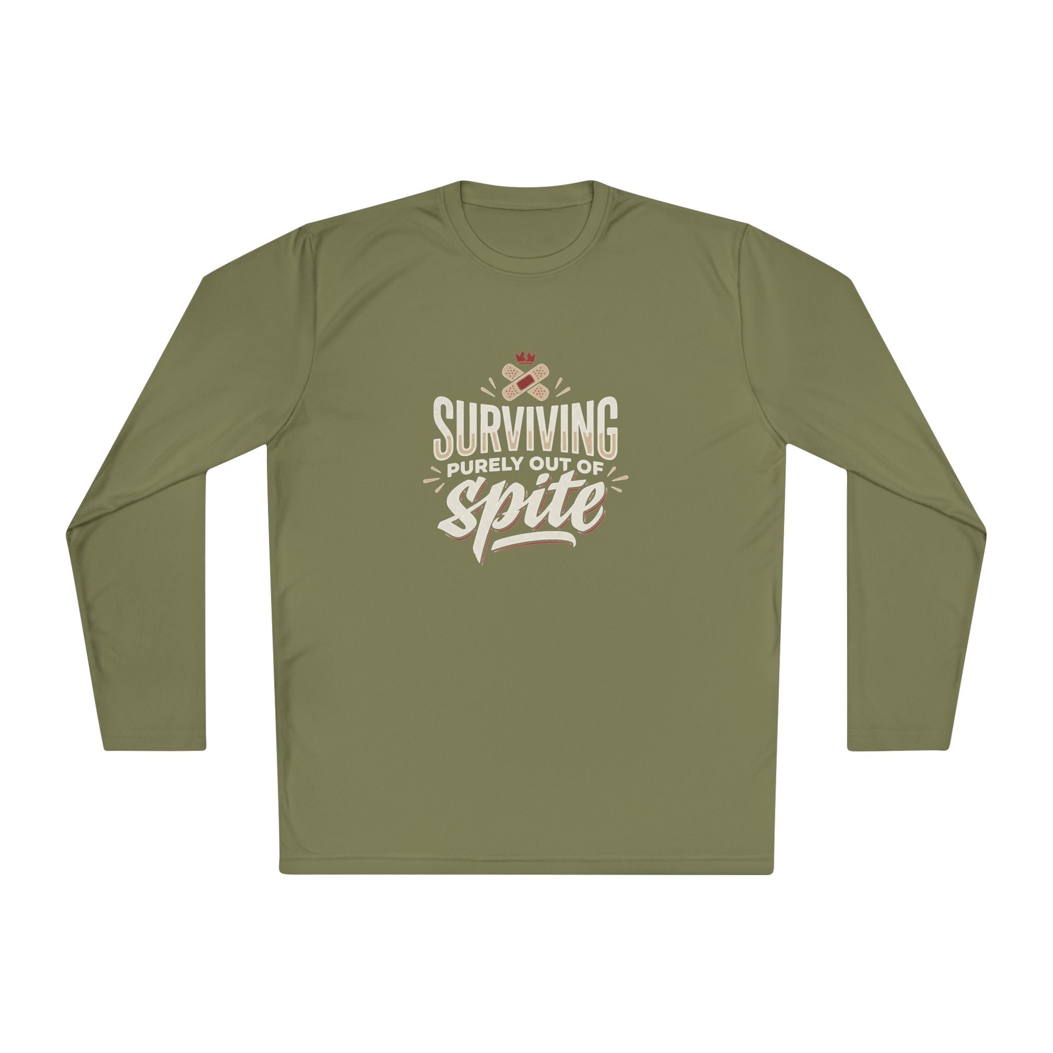 Surviving Purely Out of Spite Unisex Lightweight Long Sleeve Tee