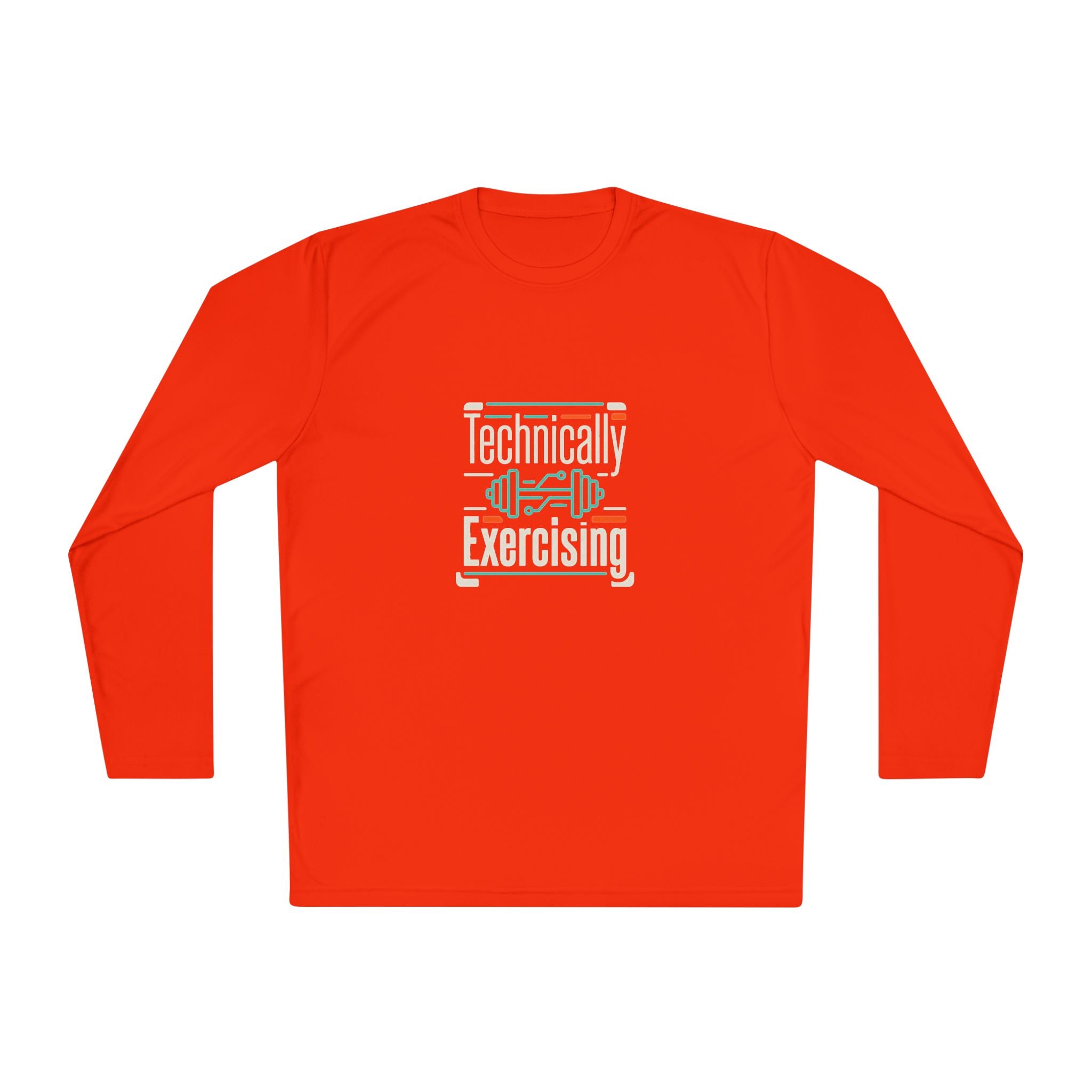 Technically Exercising Unisex Lightweight Long Sleeve Tee
