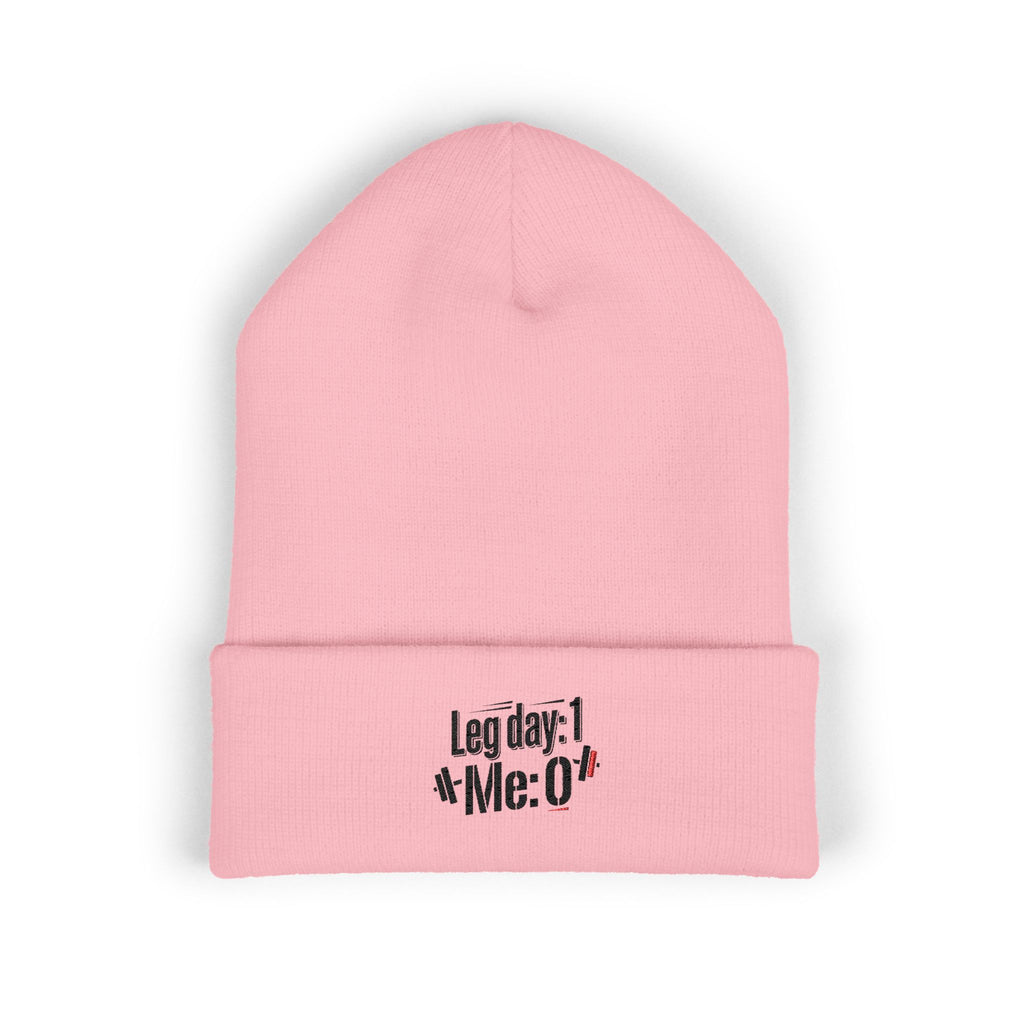 Leg Day Classic Cuffed Beanie (Embroidery)