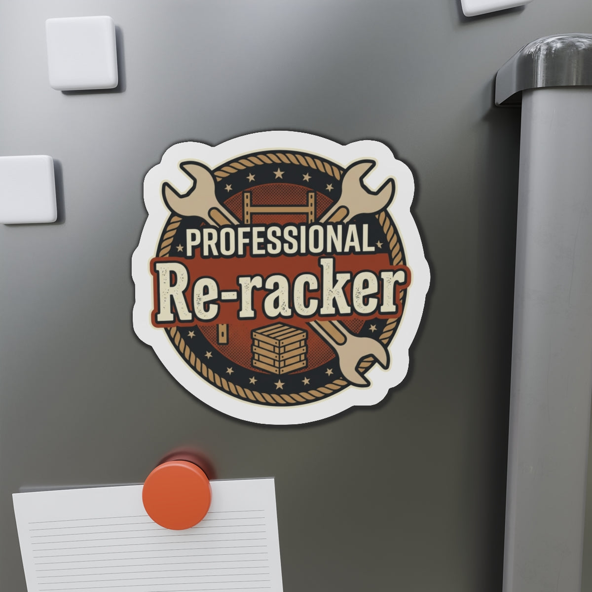 Professional Re-Racker Die-Cut Magnets