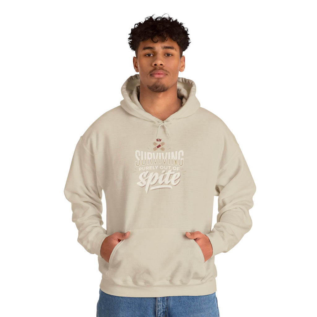Surviving Purely Out of Spite Unisex Heavy Blend™ Hooded Sweatshirt