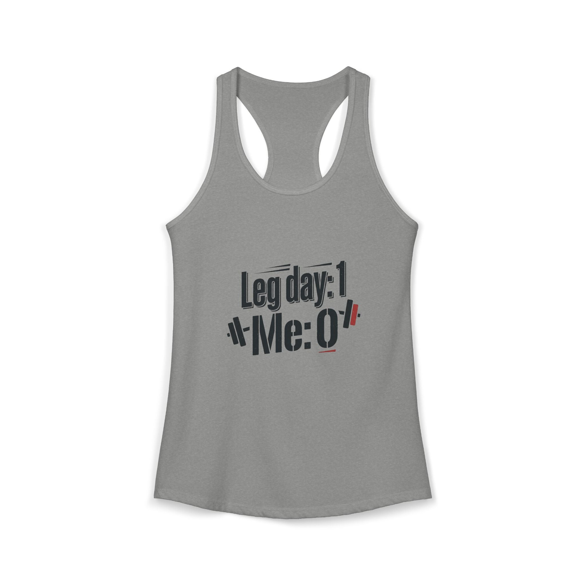 Leg Day Women's Ideal Racerback Tank