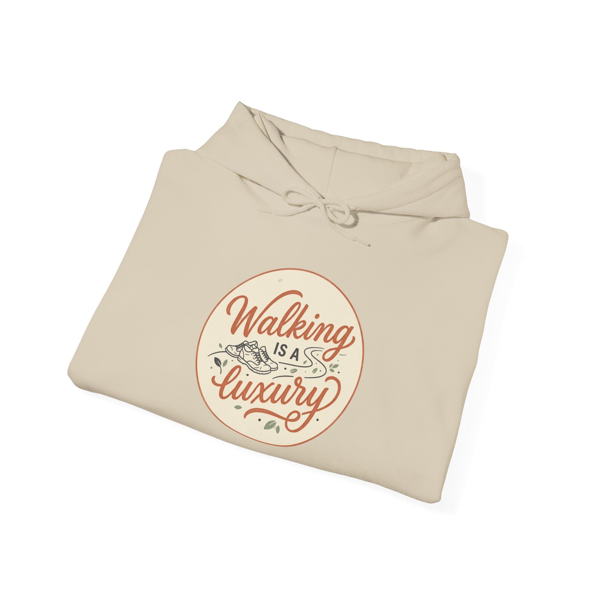 Walking is a Luxury Unisex Heavy Blend™ Hooded Sweatshirt