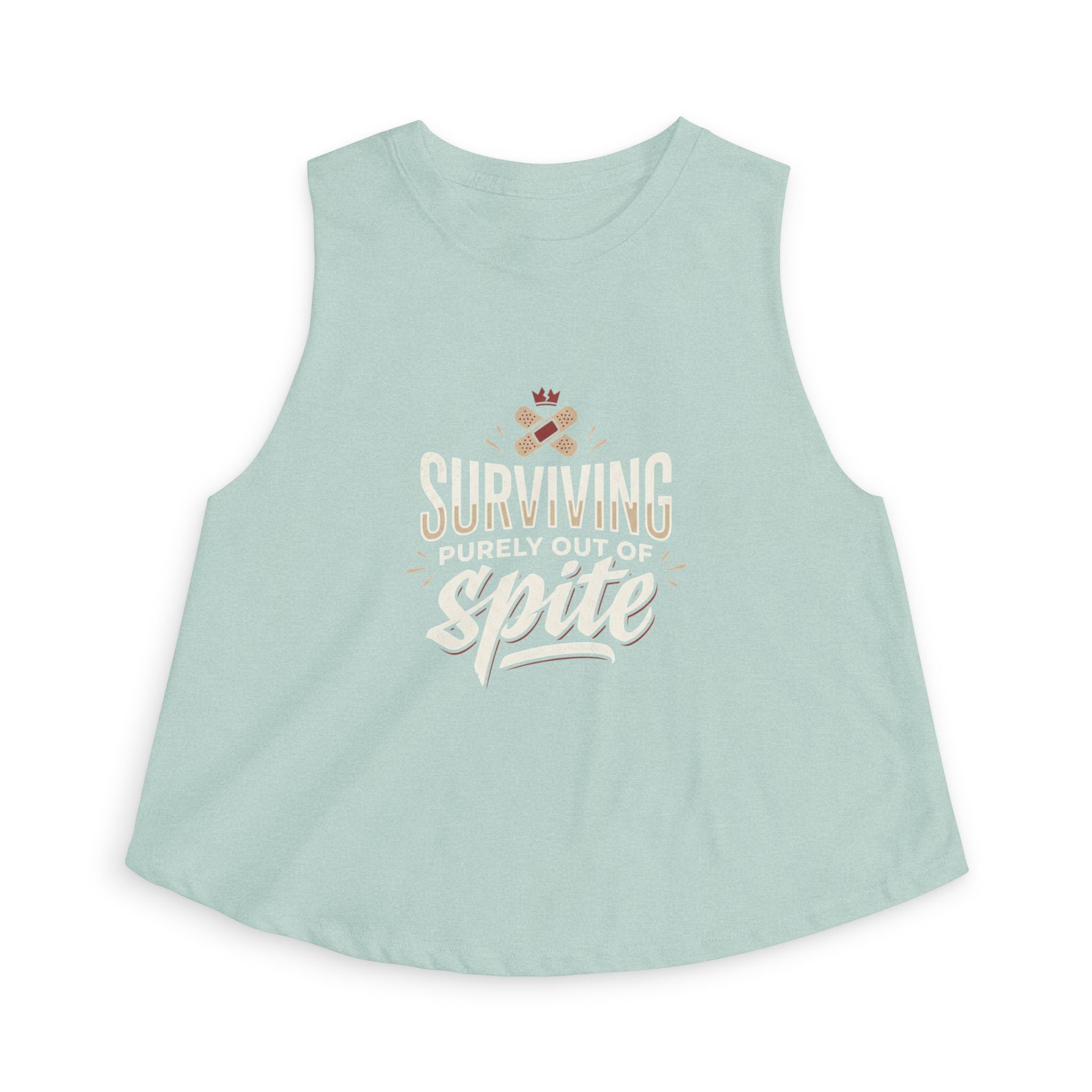 Surviving Purely Out of Spite Women's Crop Top