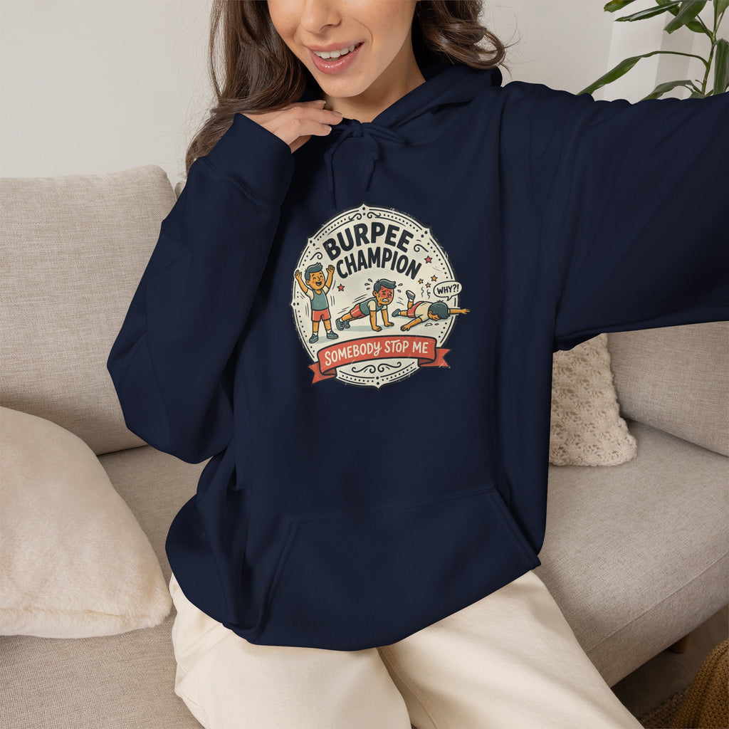 Burpee Champion Unisex Heavy Blend™ Hooded Sweatshirt