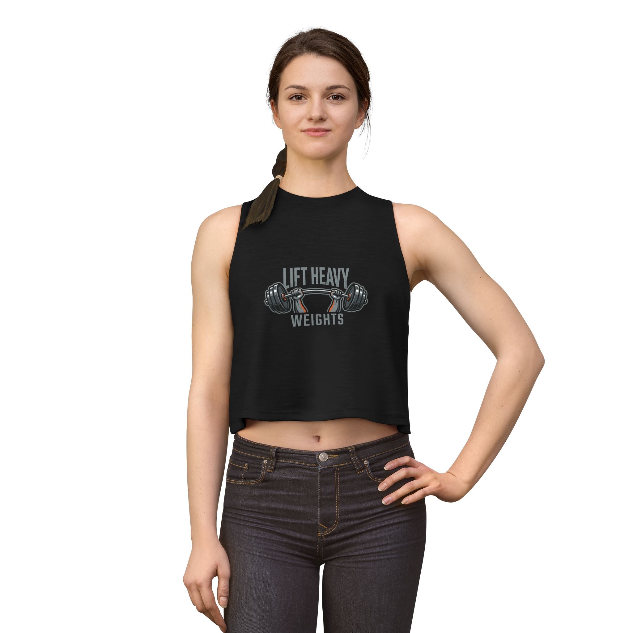 Lift Heavy Weights Women's Crop Top