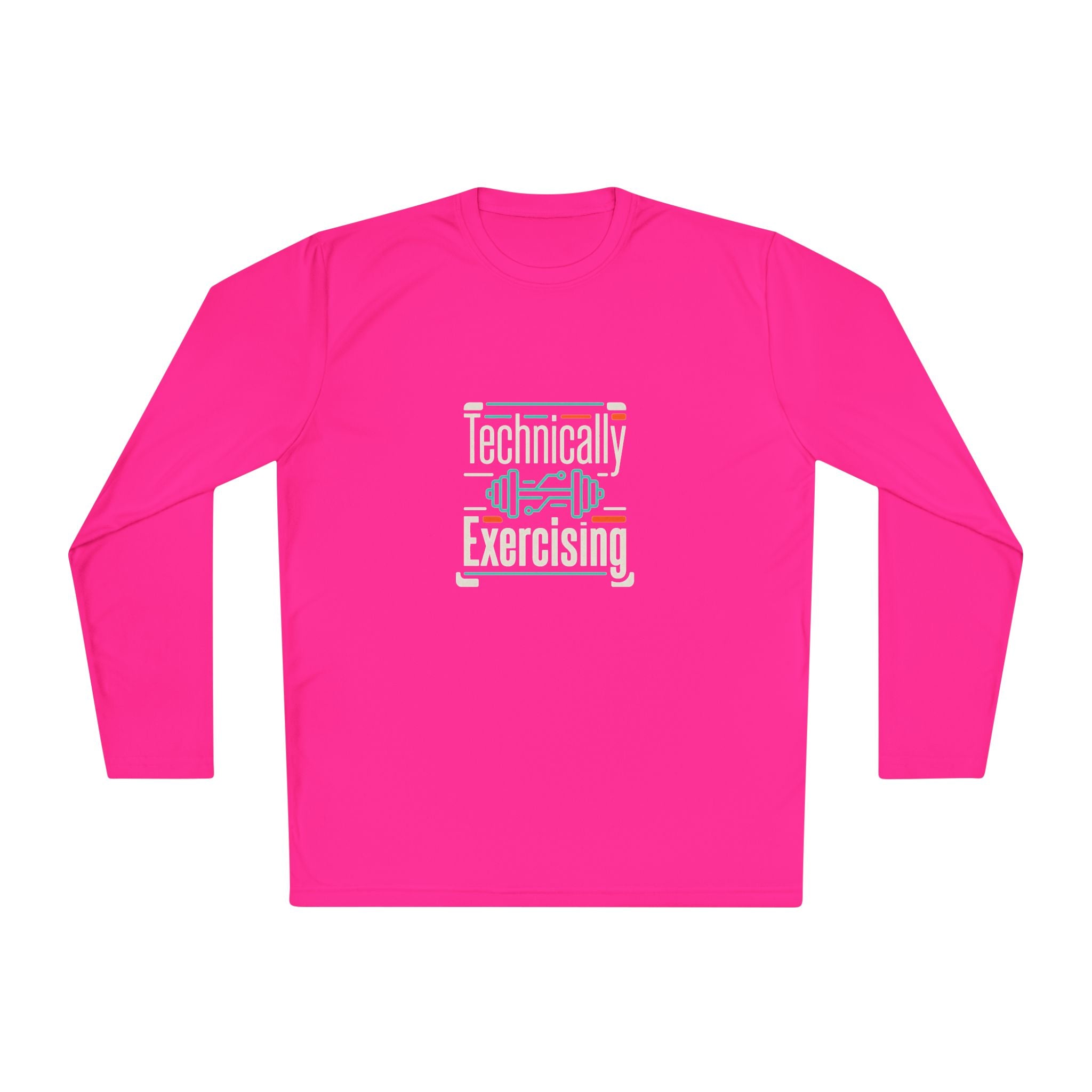 Technically Exercising Unisex Lightweight Long Sleeve Tee