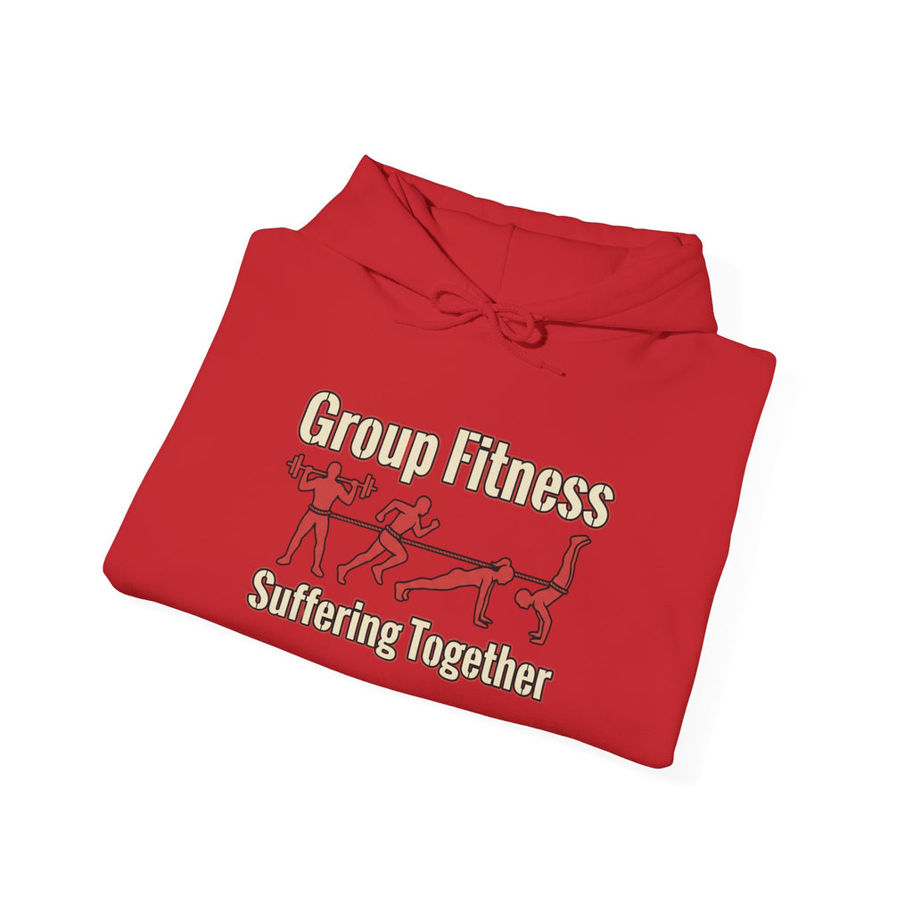 Group Fitness Suffering Together Unisex Heavy Blend™ Hooded Sweatshirt