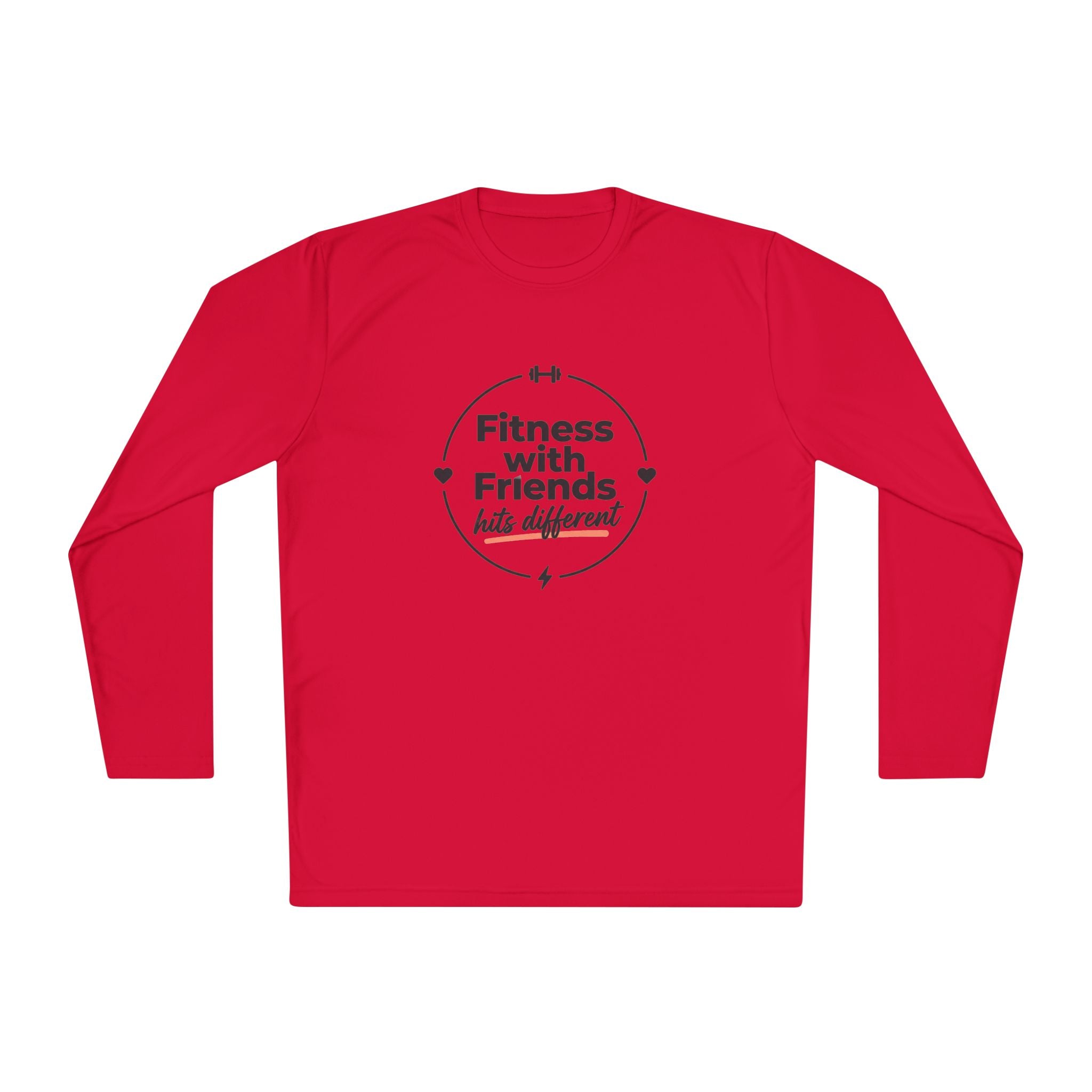 Fitness with Friends Unisex Lightweight Long Sleeve Tee