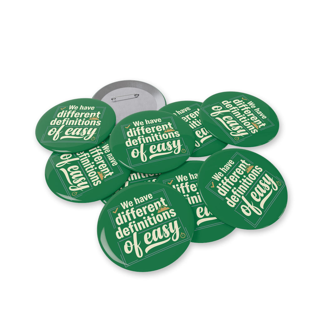 We Have Different Definitions of Easy Round Pins