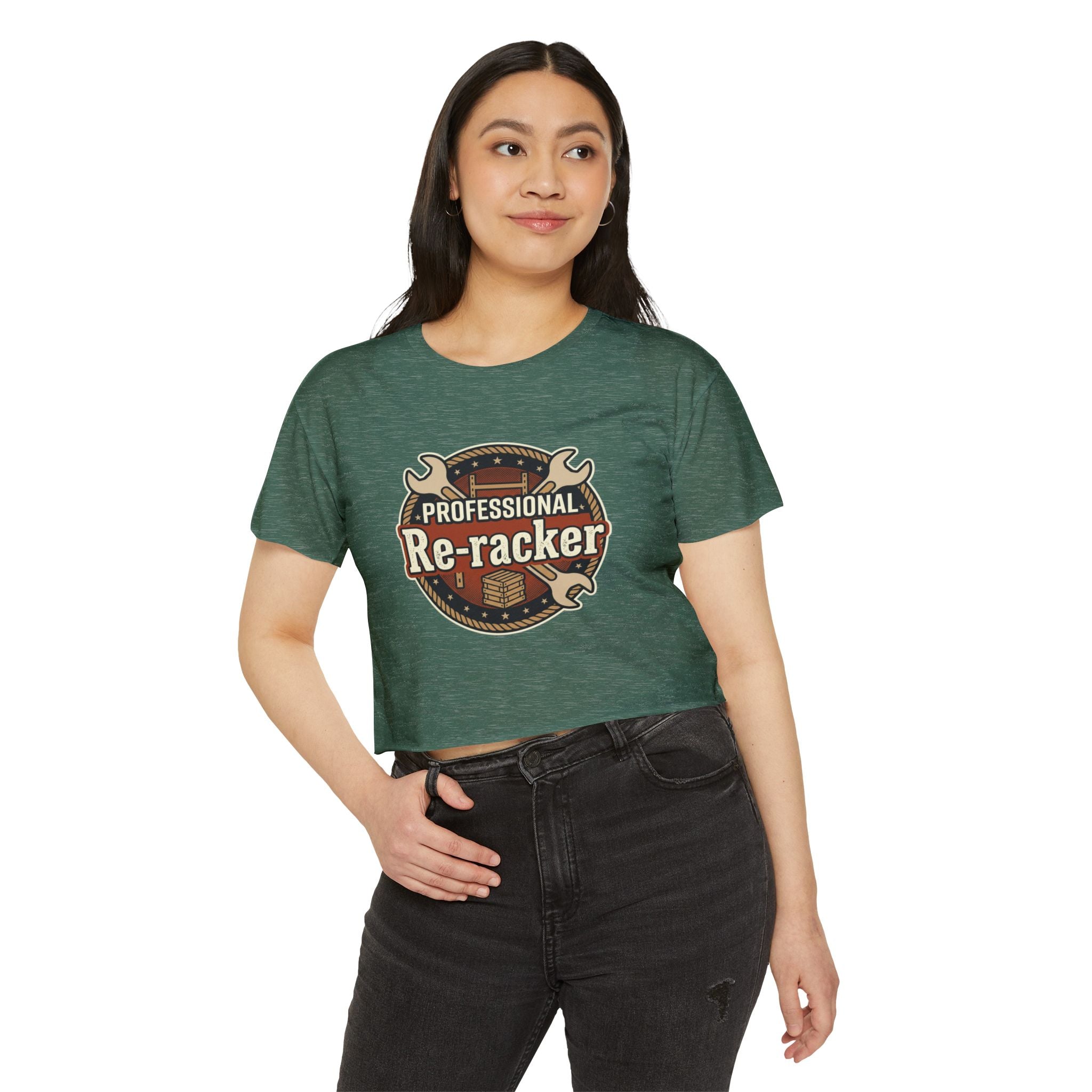 Professional Re-Racker Women's Festival Crop Top
