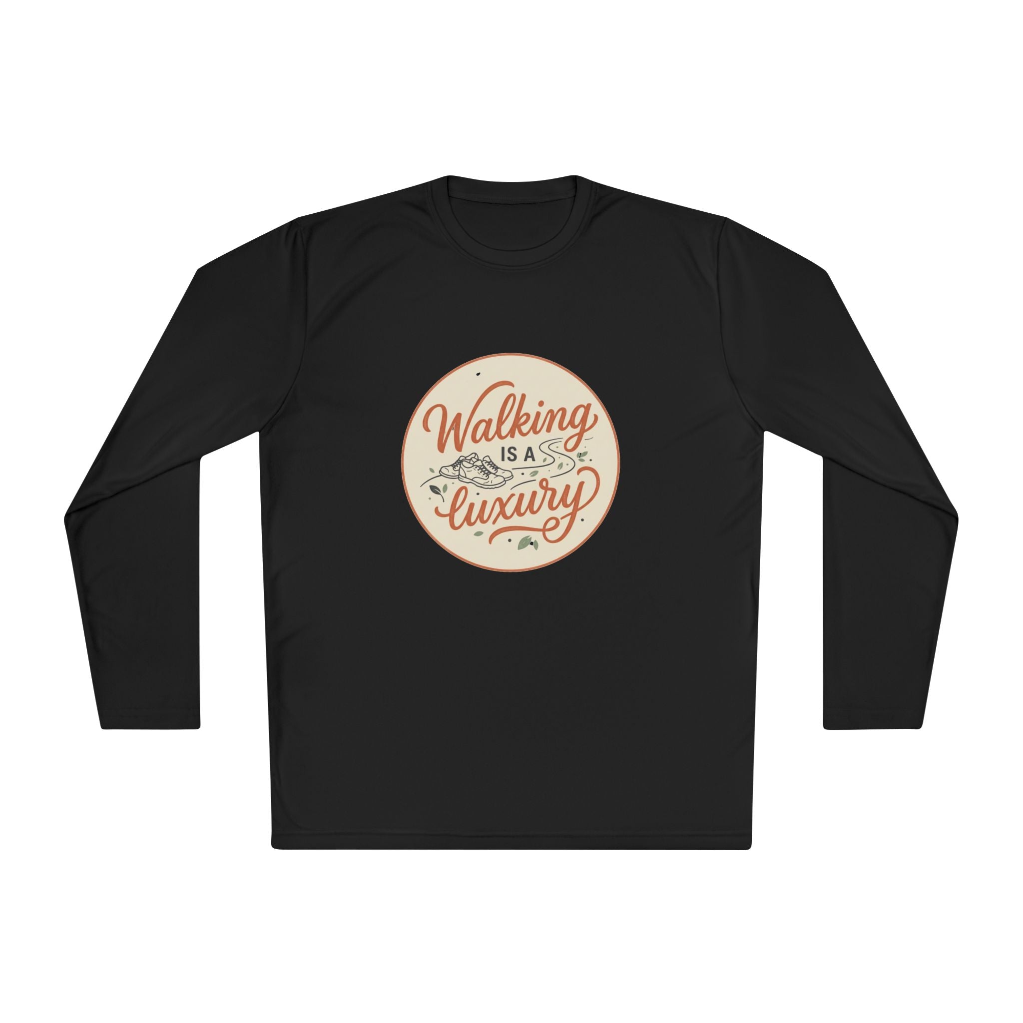 Walking is a Luxury Unisex Lightweight Long Sleeve Tee