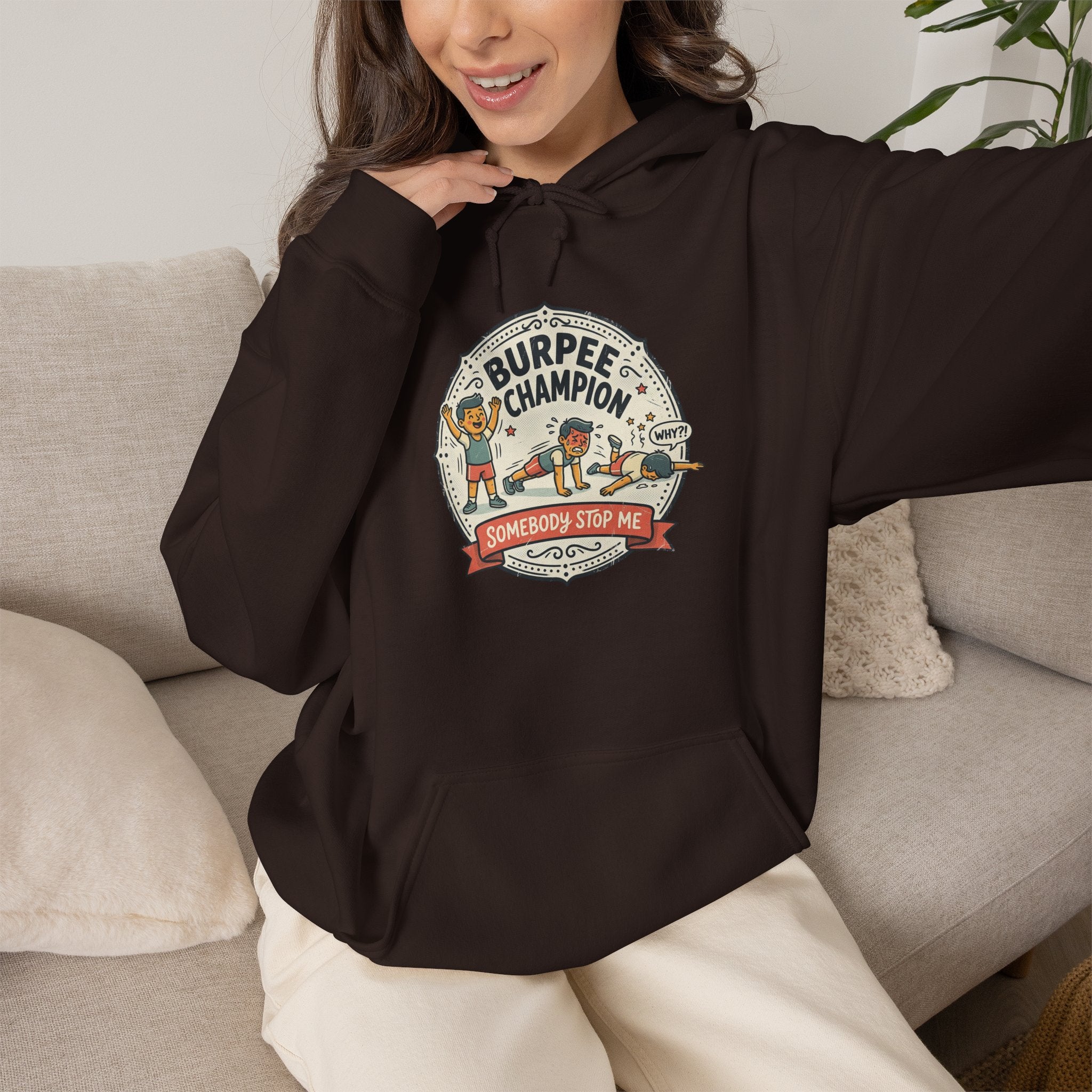 Burpee Champion Unisex Heavy Blend™ Hooded Sweatshirt