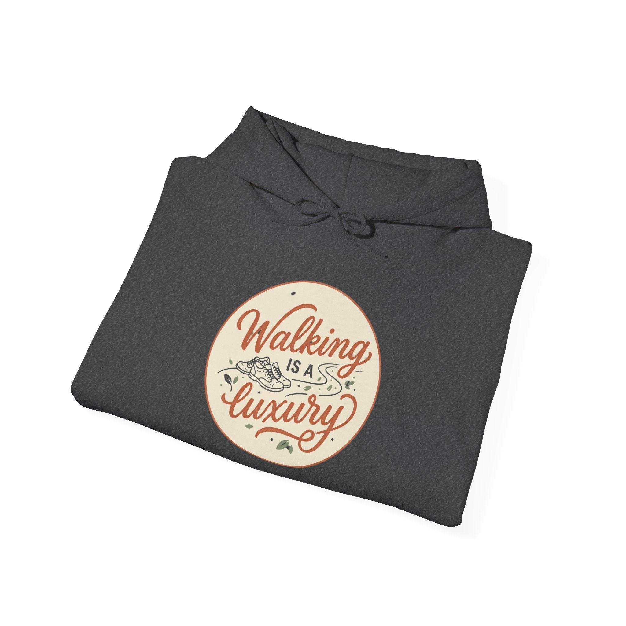 Walking is a Luxury Unisex Heavy Blend™ Hooded Sweatshirt