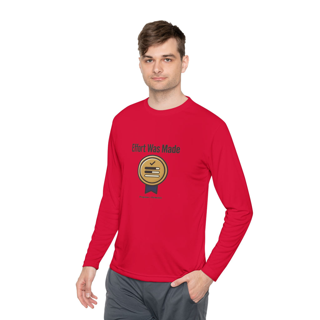 Effort was Made Unisex Lightweight Long Sleeve Tee