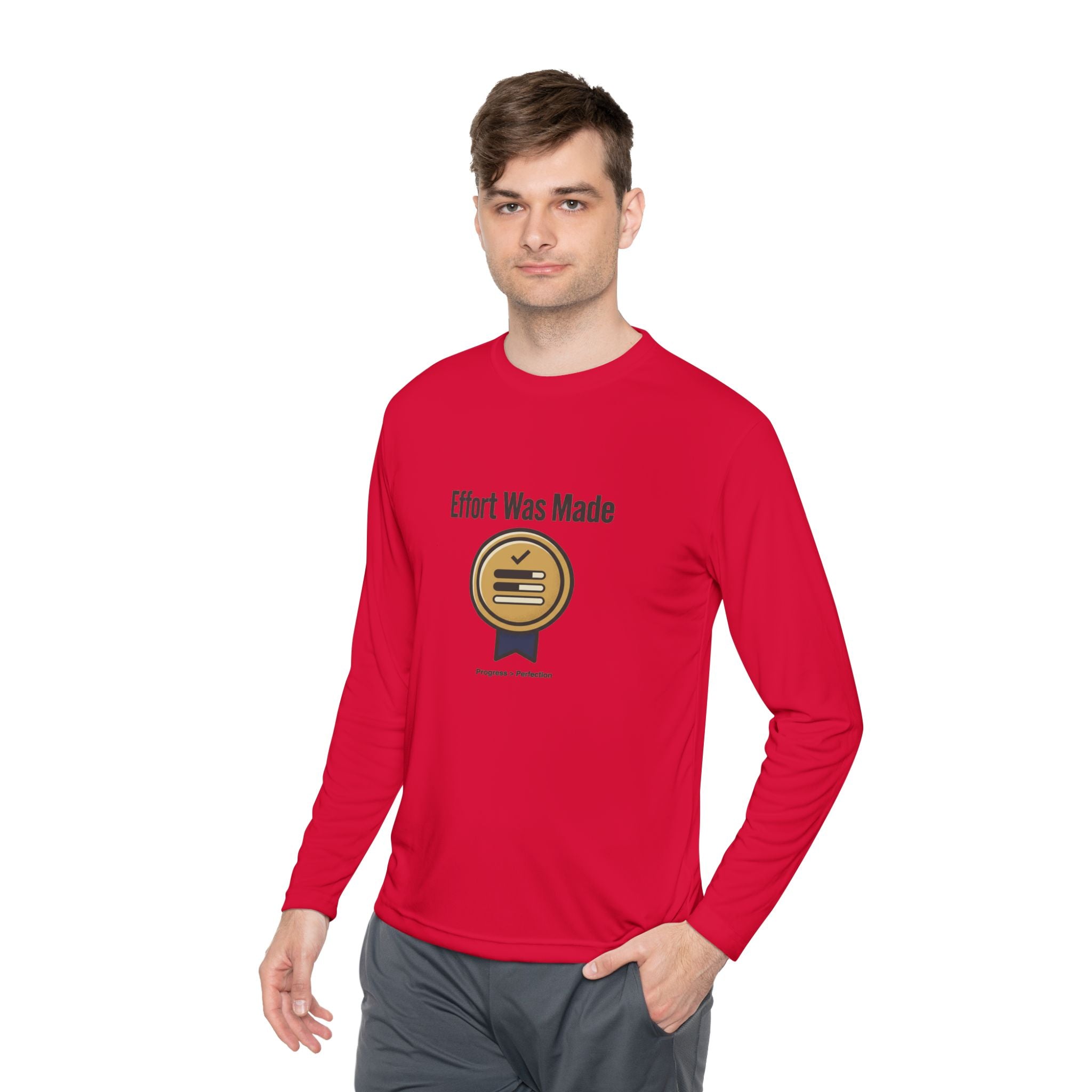 Effort was Made Unisex Lightweight Long Sleeve Tee