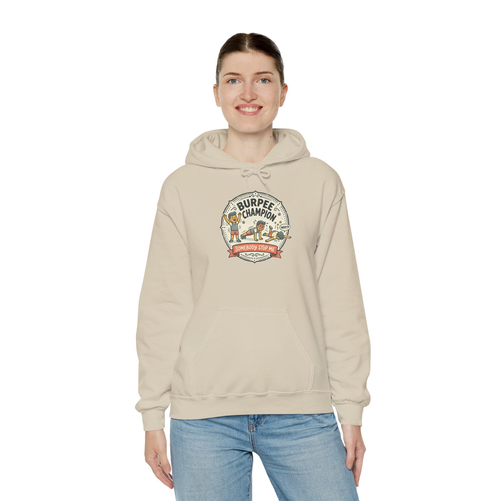 Burpee Champion Unisex Heavy Blend™ Hooded Sweatshirt