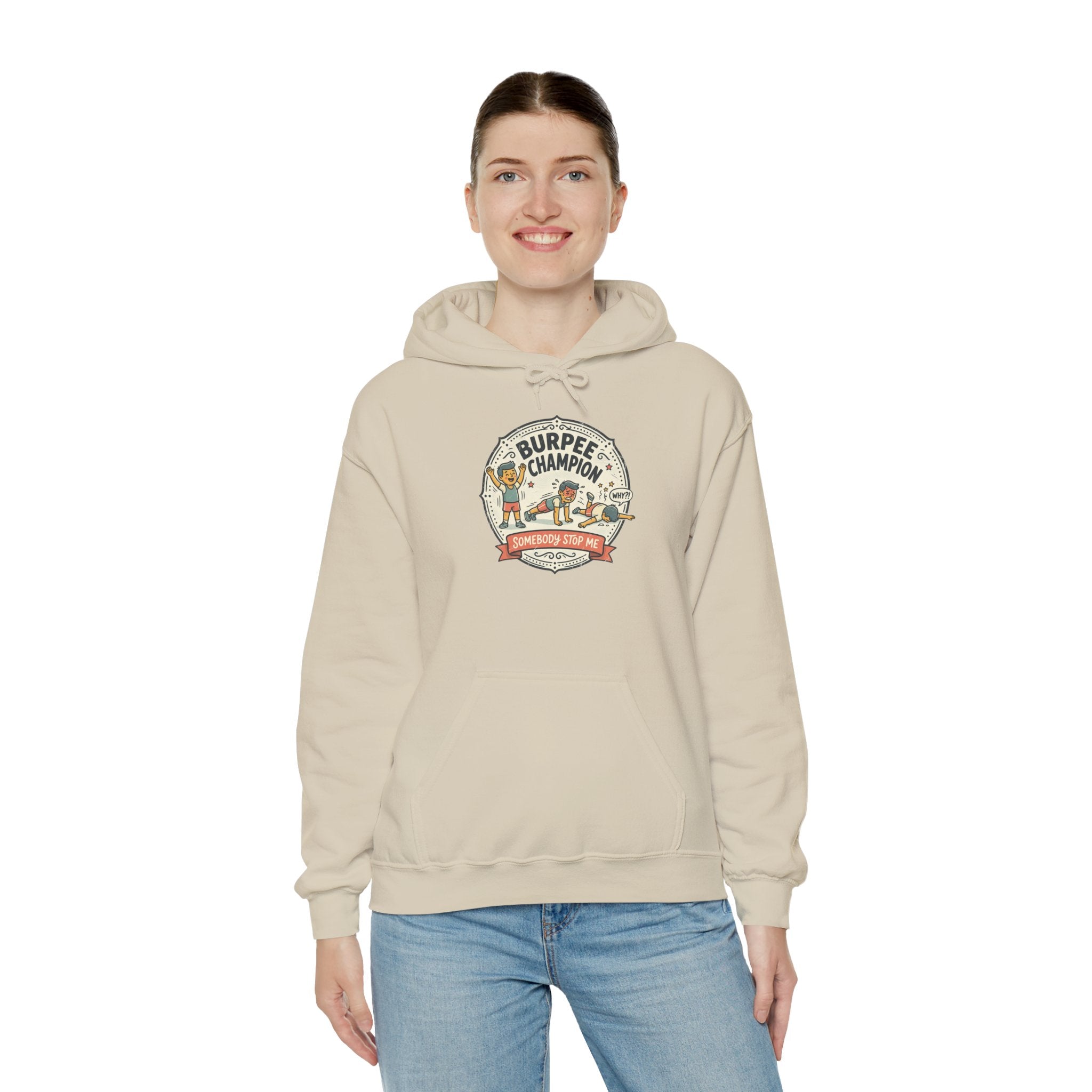 Burpee Champion Unisex Heavy Blend™ Hooded Sweatshirt