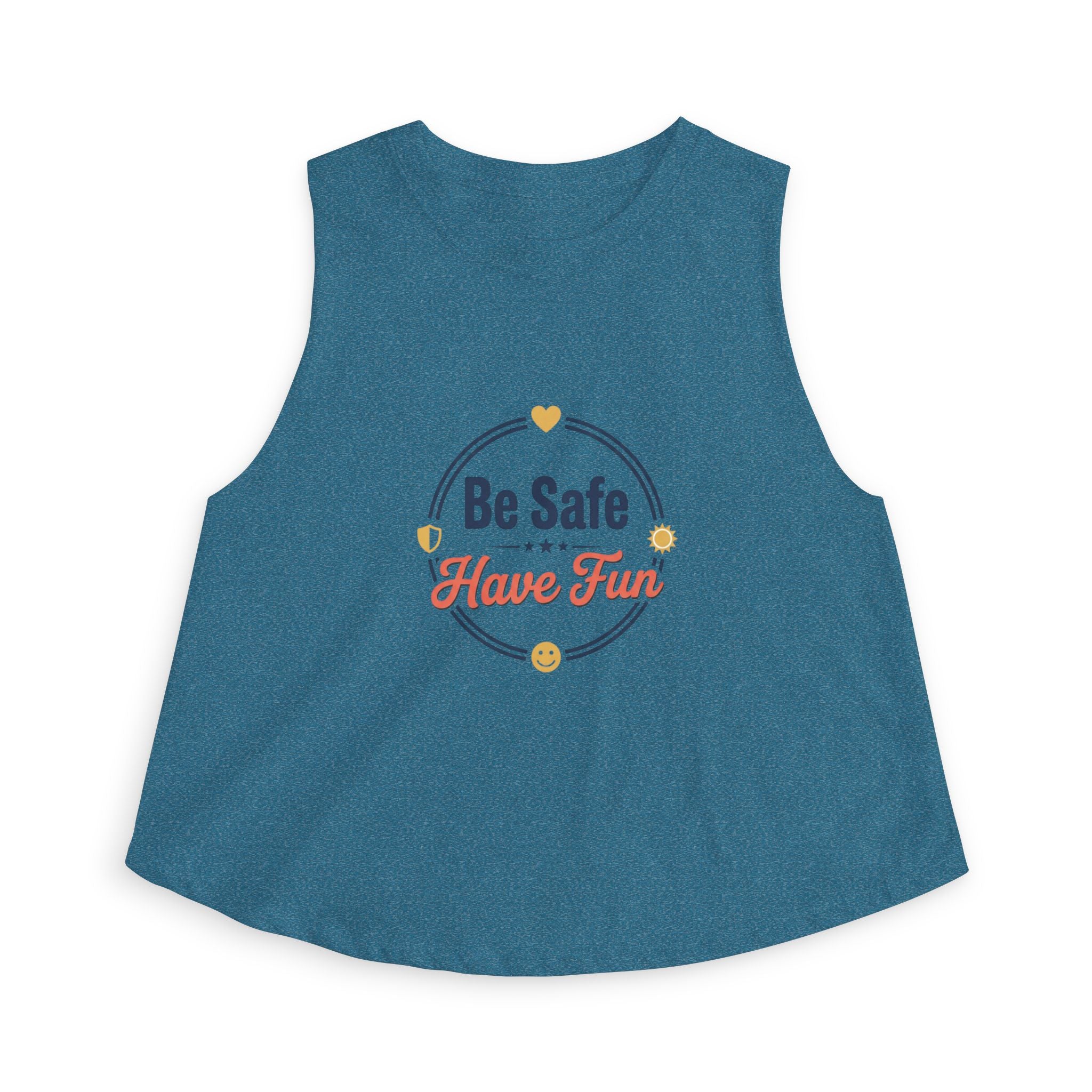 Be Safe Have Fun Women's Crop Top