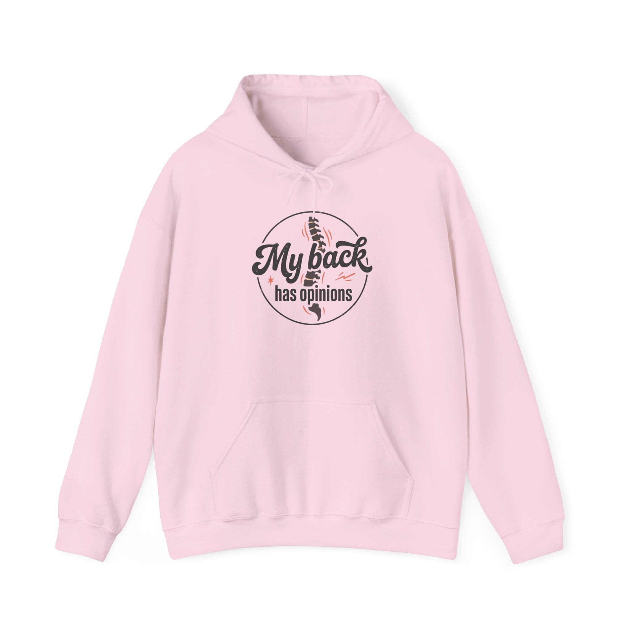My Back Has Opinions Unisex Heavy Blend™ Hooded Sweatshirt