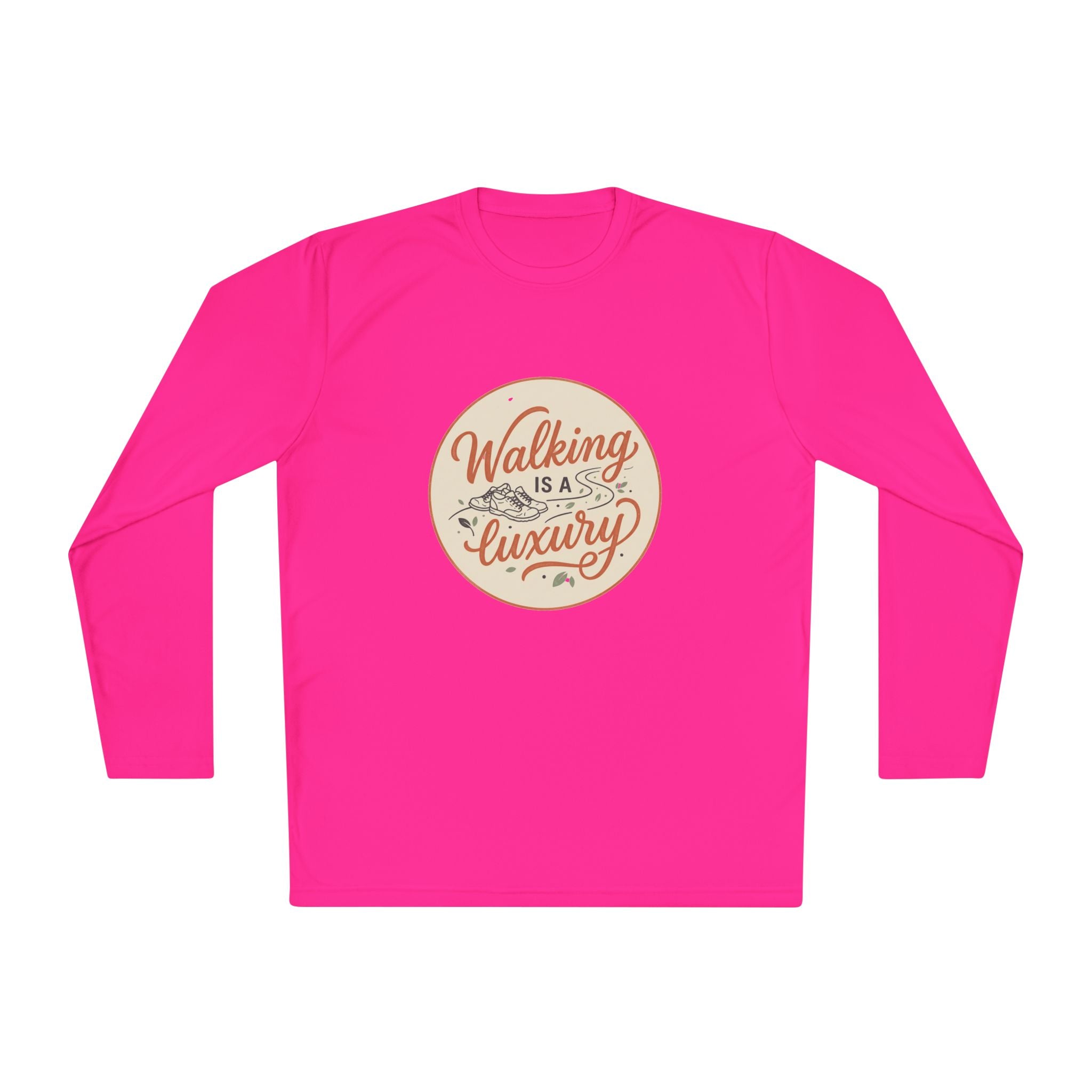 Walking is a Luxury Unisex Lightweight Long Sleeve Tee