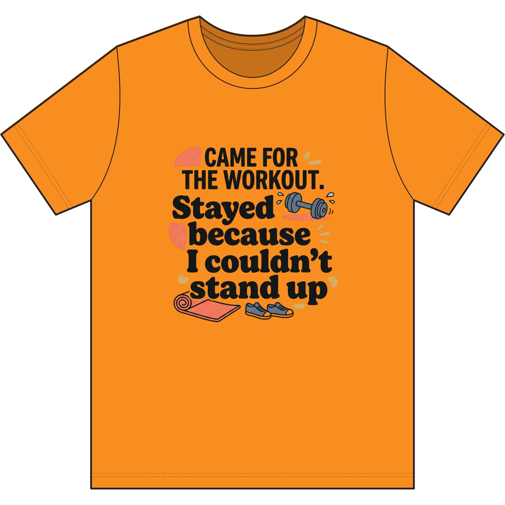 Came for the Workout Dri-Power 100% Polyester T-Shirt