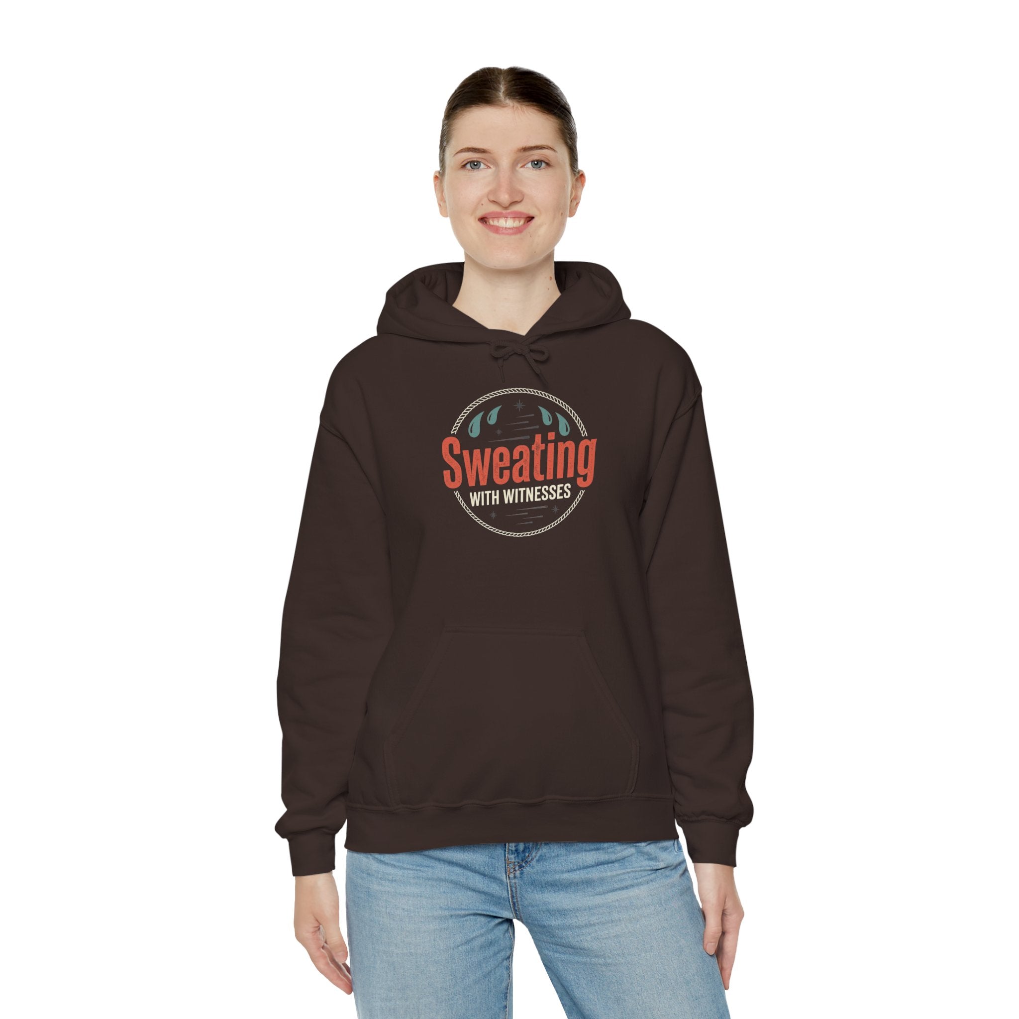 Sweating with Witnesses Unisex Heavy Blend™ Hooded Sweatshirt