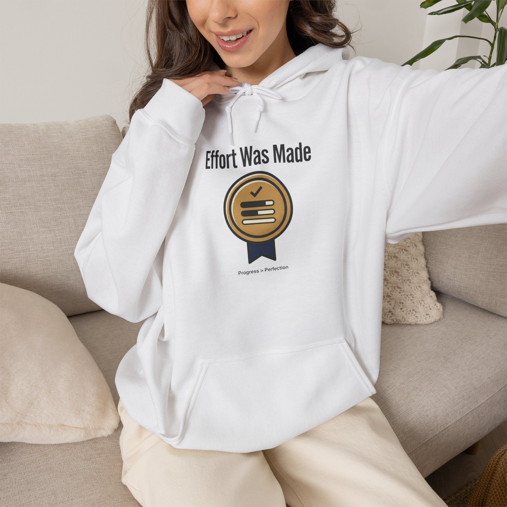 Effort was Made Unisex Heavy Blend™ Hooded Sweatshirt