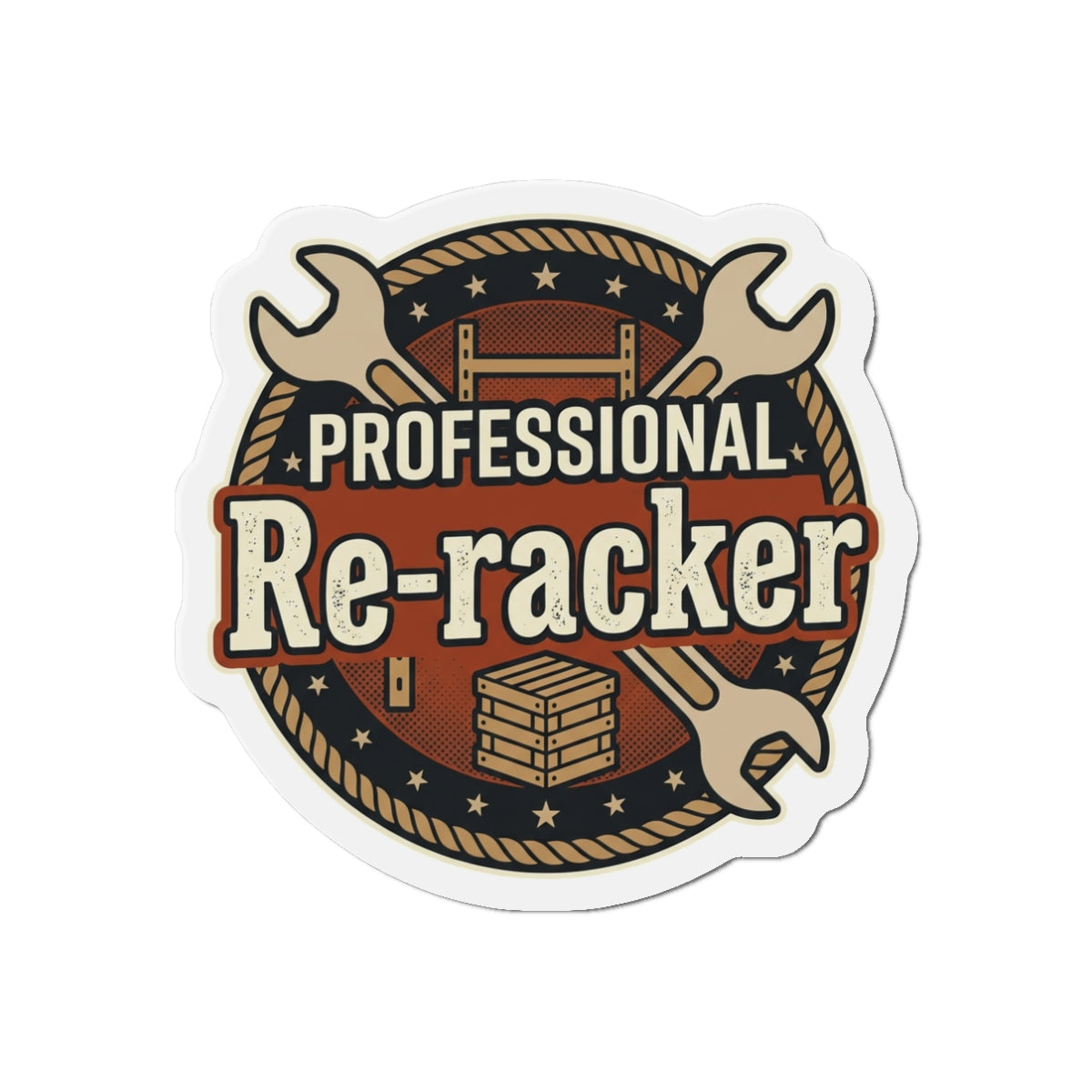 Professional Re-Racker Die-Cut Magnets