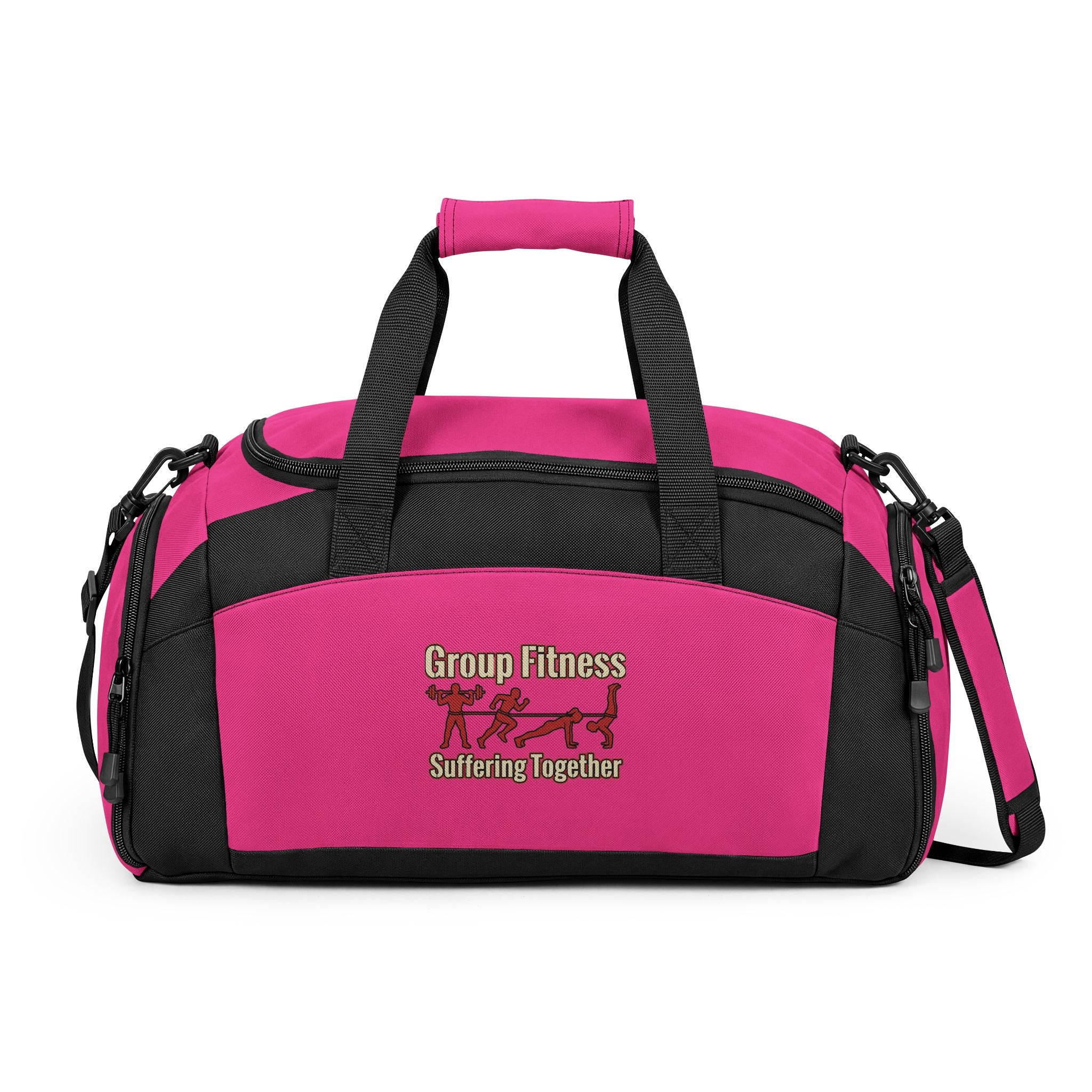 Group Fitness Suffering Together Gym Bag