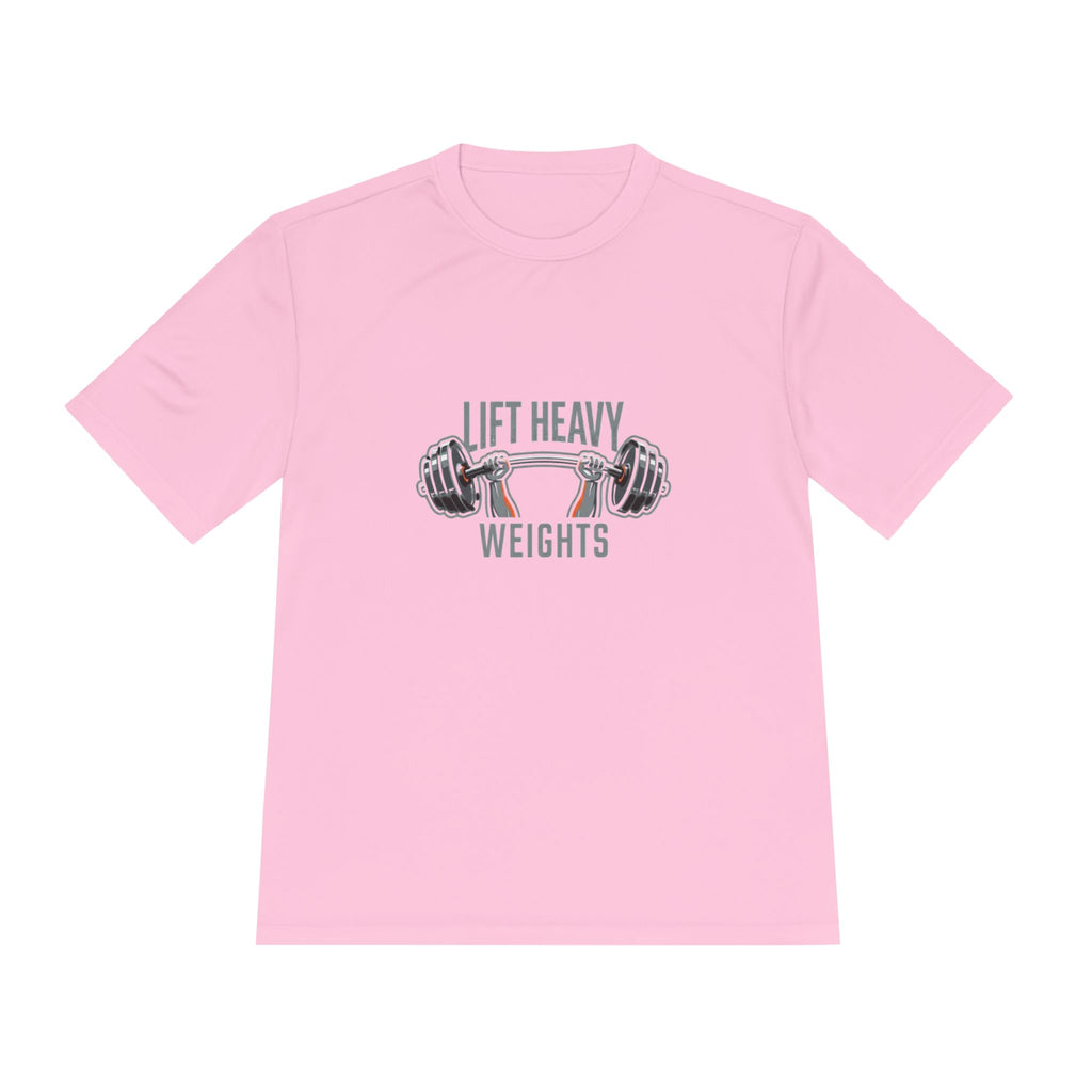 Lift Heavy Weights Unisex Moisture Wicking Tee
