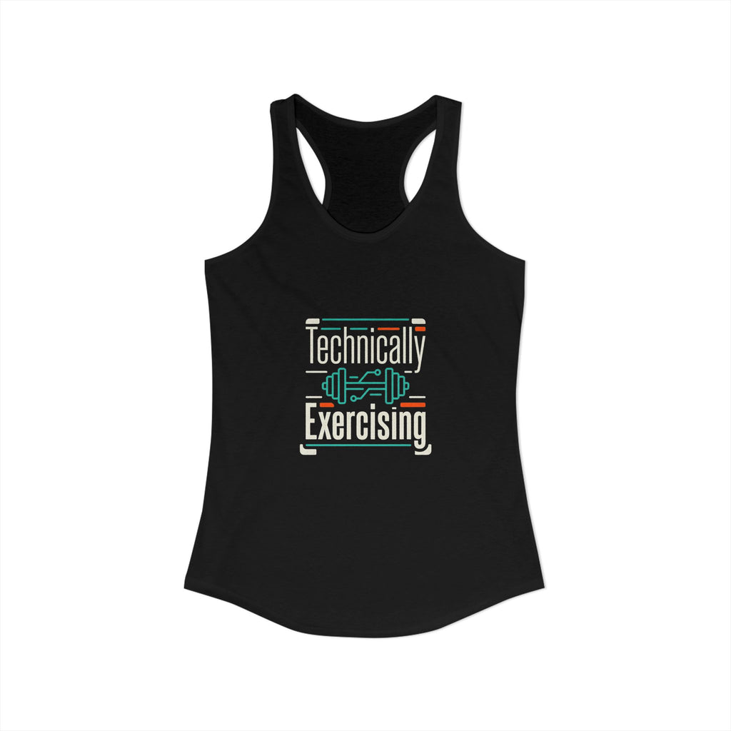 Technically Exercising Women's Ideal Racerback Tank